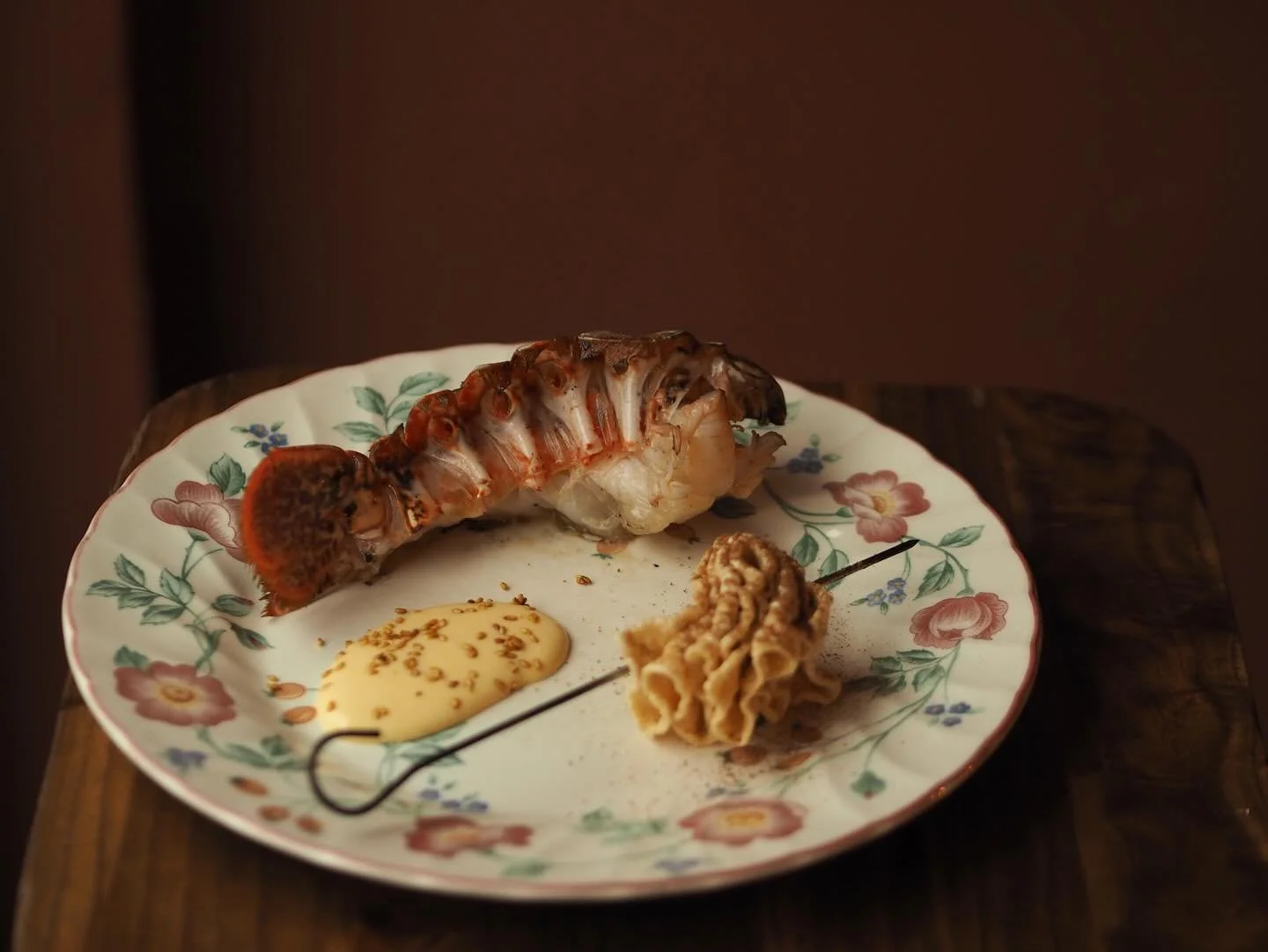 BLUE LOBSTER TAIL, YUZU SABAYON DELIRIUM
@salamigetthisstraight 

This dish is a delicate indulgence and will make you feel special, in love perhaps. 

I urge you to come and eat Hannah&rsquo;s food, because it&rsquo;s fabulous.