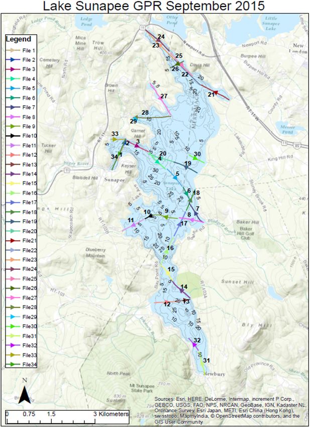 Each file represents one transect. Click on adjacent button to view a interactive "story map" where you can view an illustrated image from each transect.