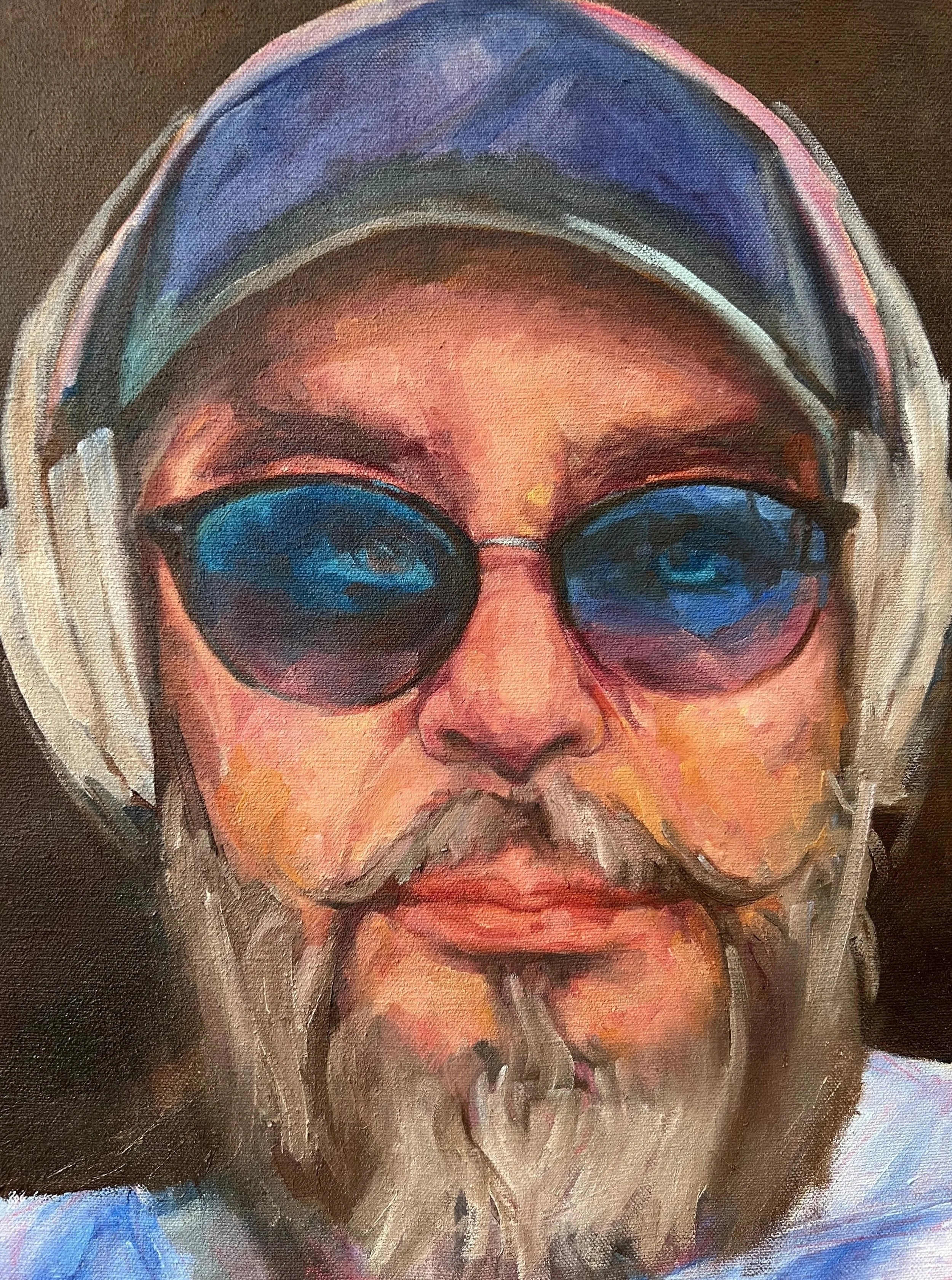 Carlos, 2026, oil on canvas, 16" x 12"