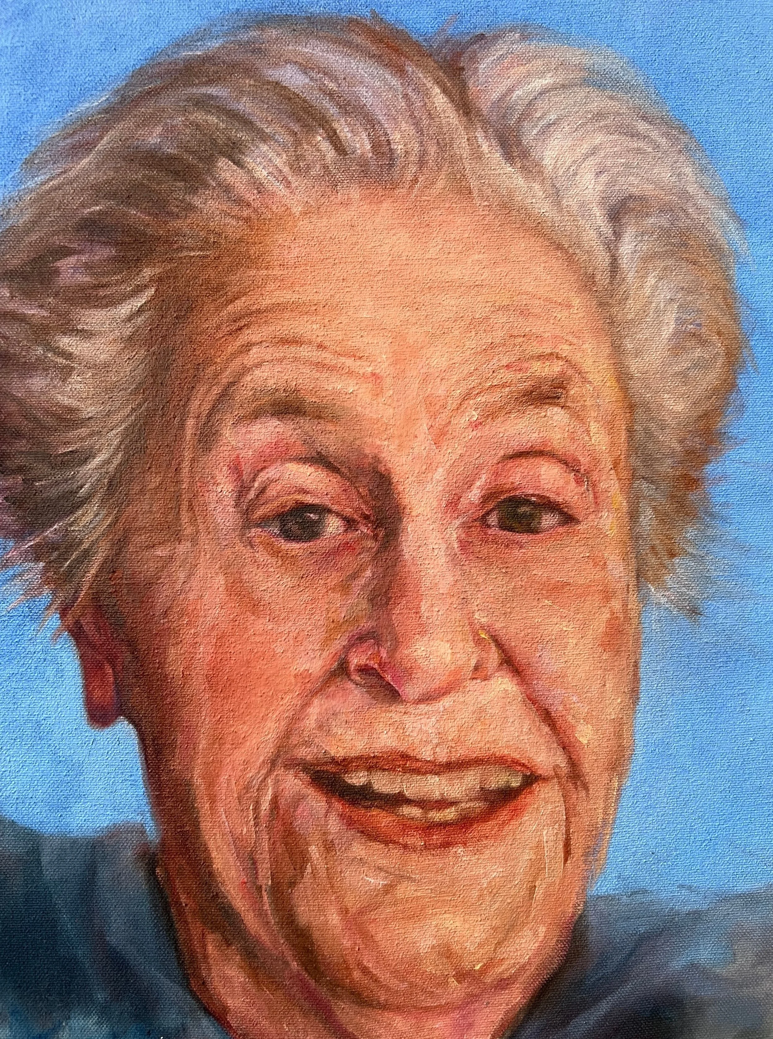 Mom, 2026, oil on canvas, 16" x 12"
