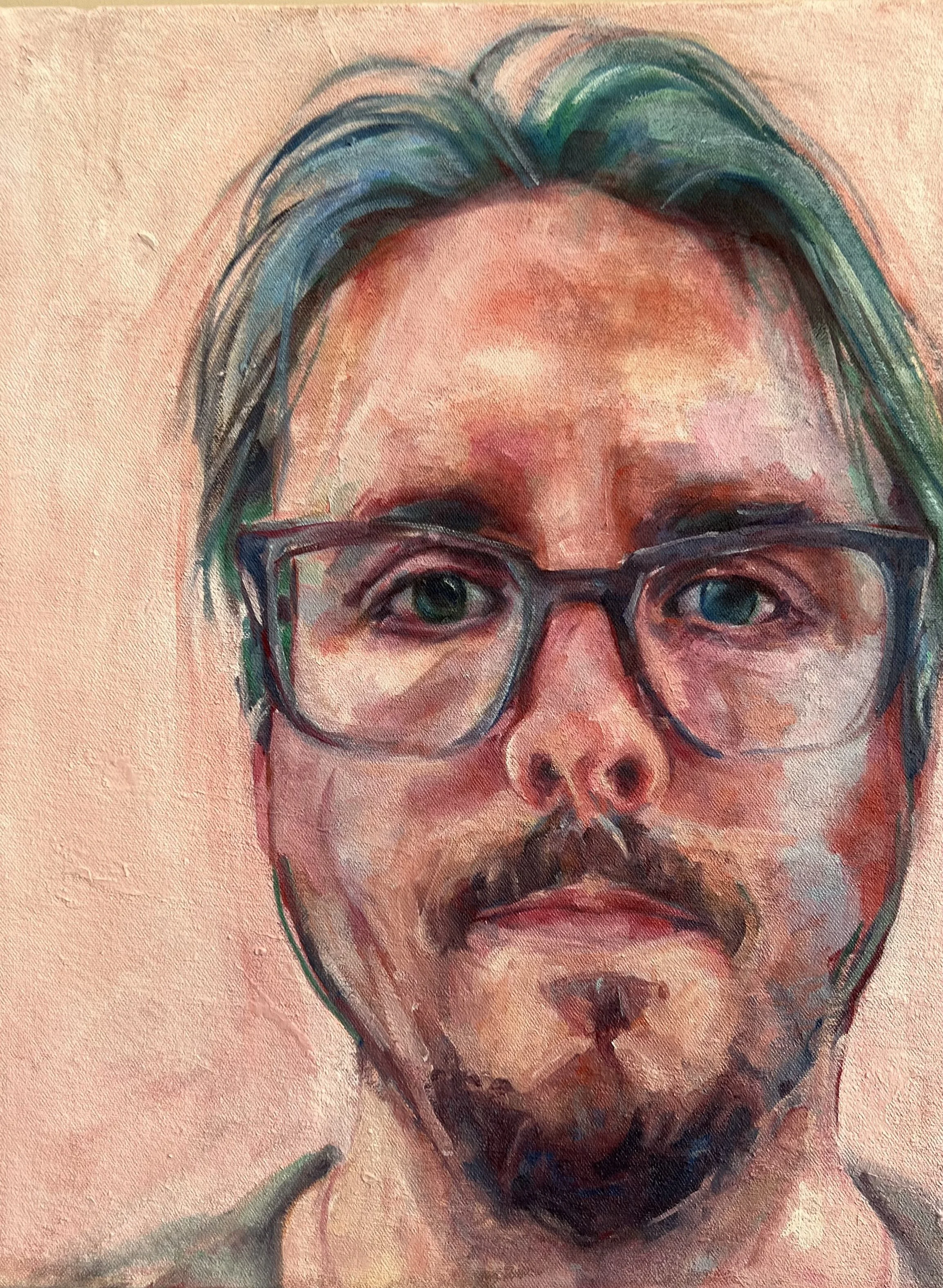 Thomas, 2026, oil on canvas, 16" x 12"