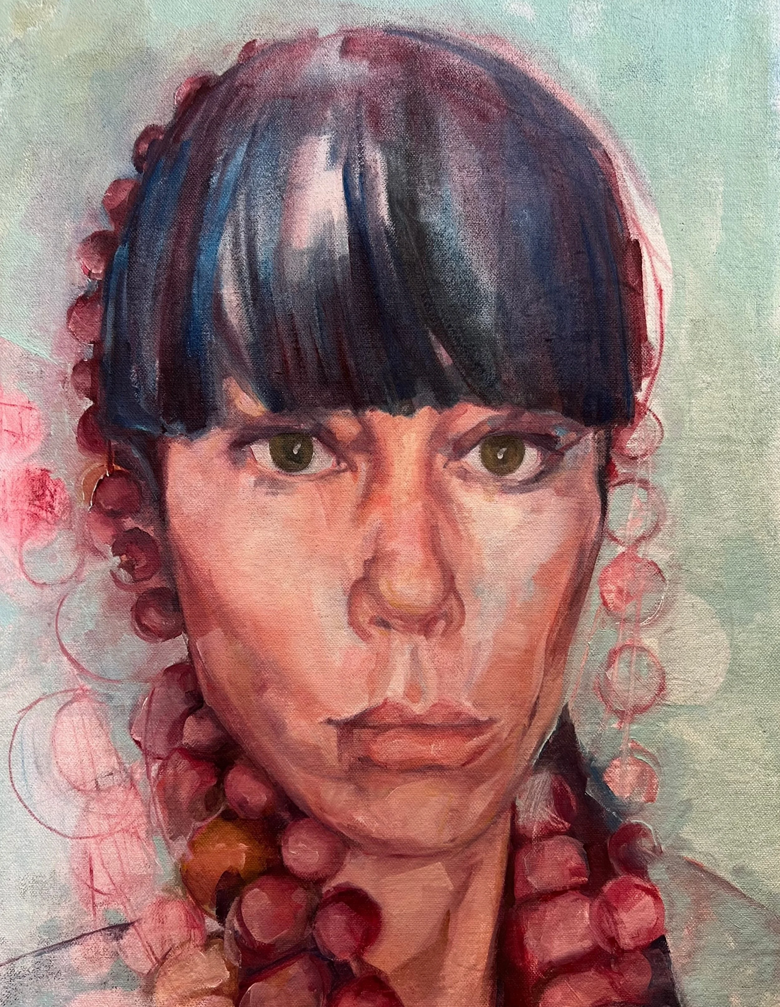 Peri, 2026, oil on canvas, 16" x 12"