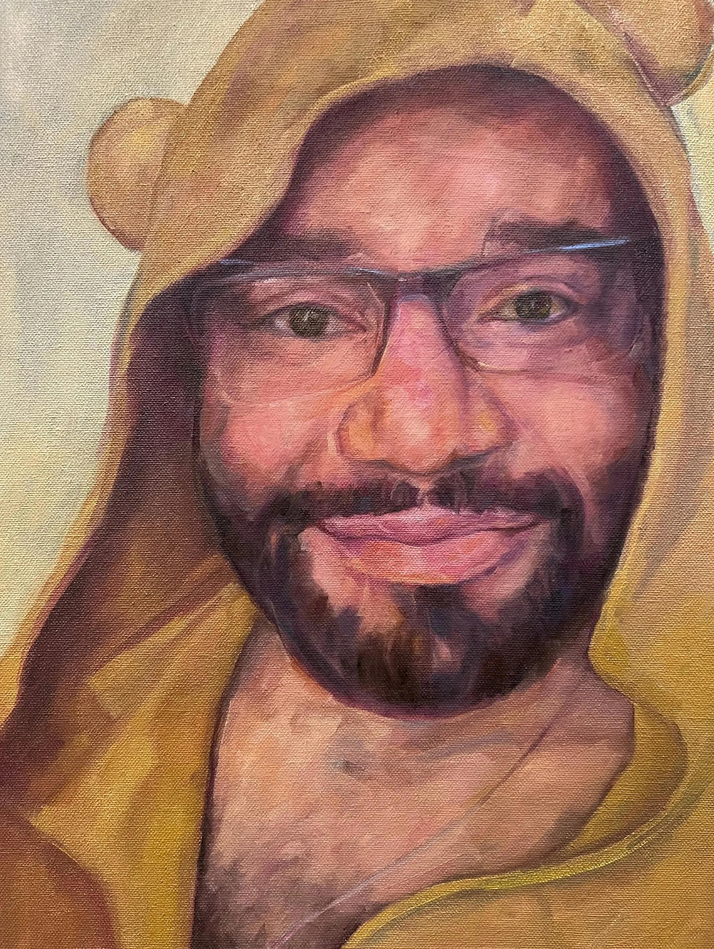 Anthony, 2026, oil on canvas, 16"x 12"