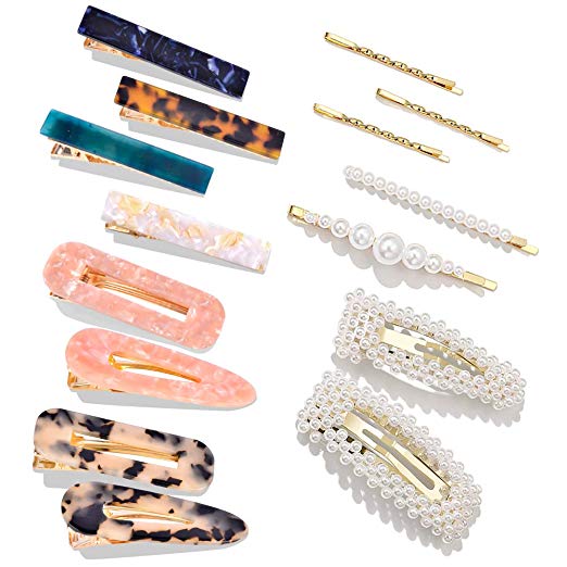 Pack of Hair Barrettes