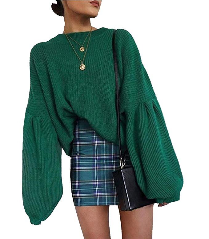 baggy sleeve sweater