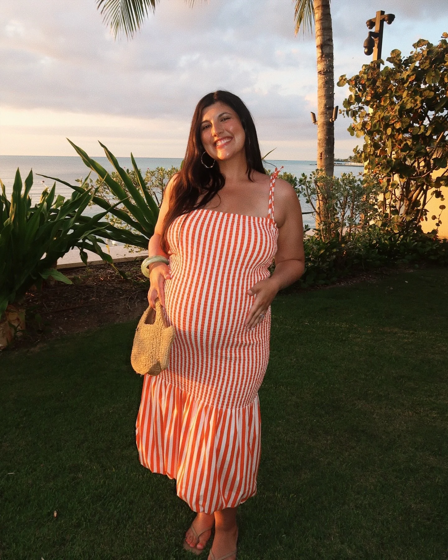 bahama mama ☀️ dress is @renttherunway &mdash; use code RTRXCRIPA for 50% off !!