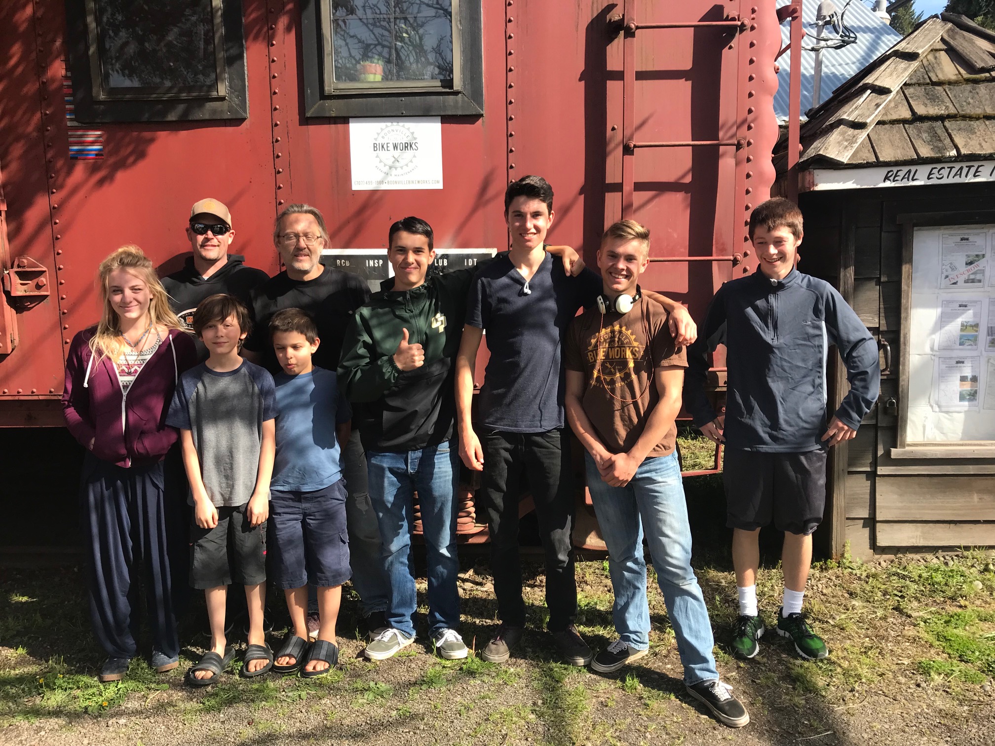 The Mendocino Coast Racing team April 13 2018.