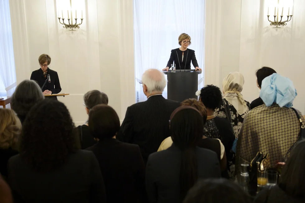 Ansprache der First Lady, Daniela Schadt, © http://marvinguengoer.de