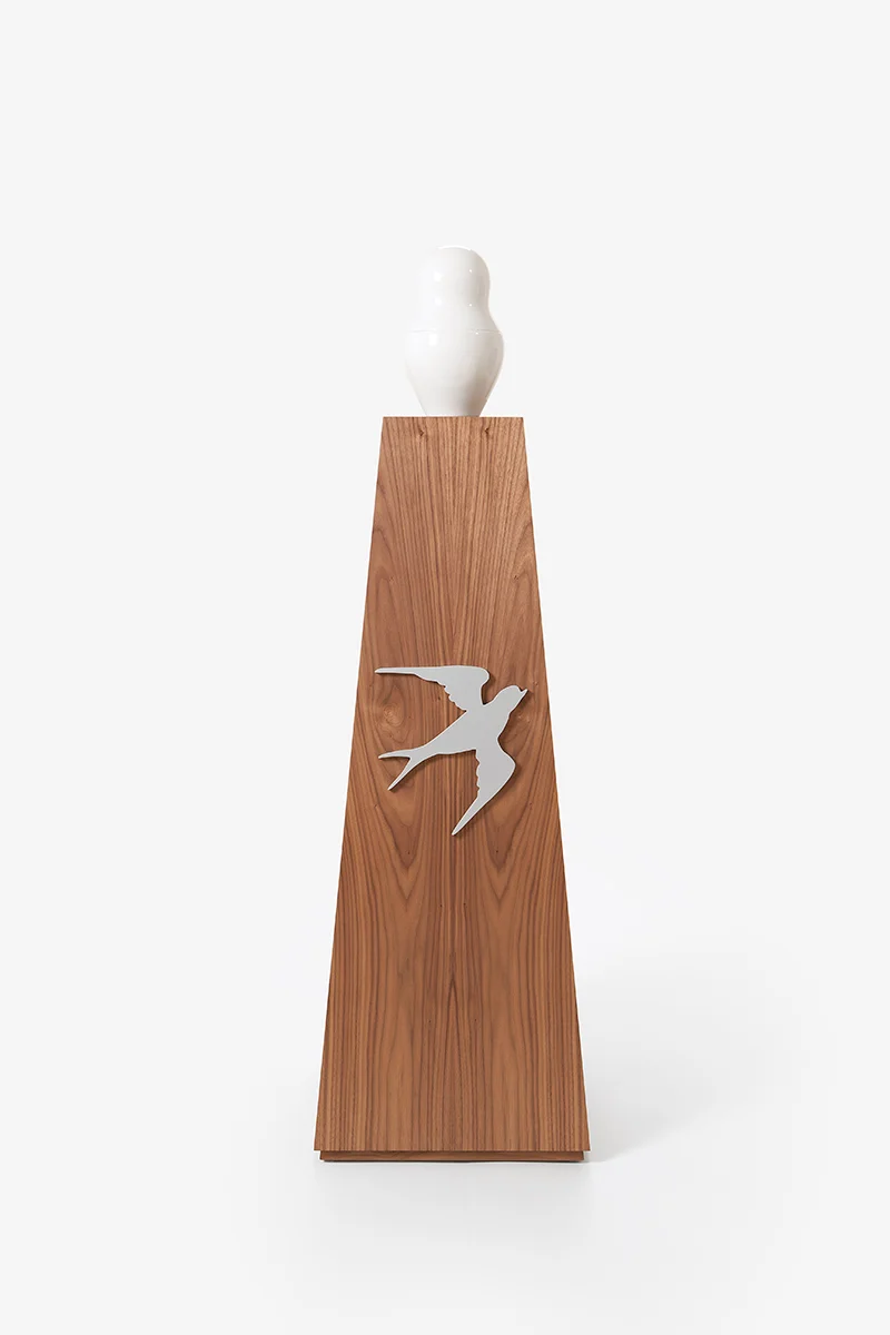 Swallow Coated silver-gray