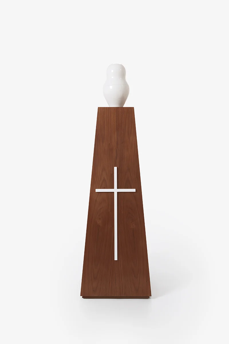 Cross Coated white