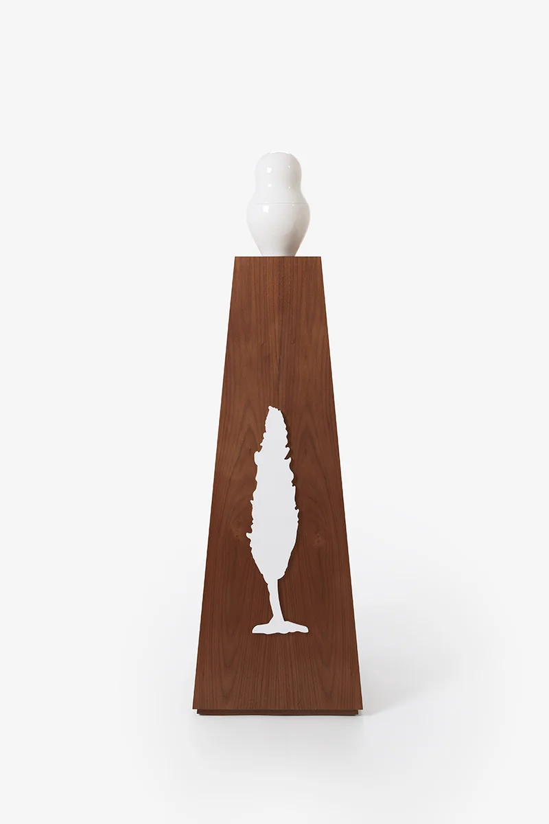 Tree Coated white