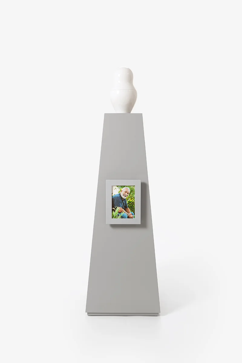 Picture Frame small Coated silver-gray