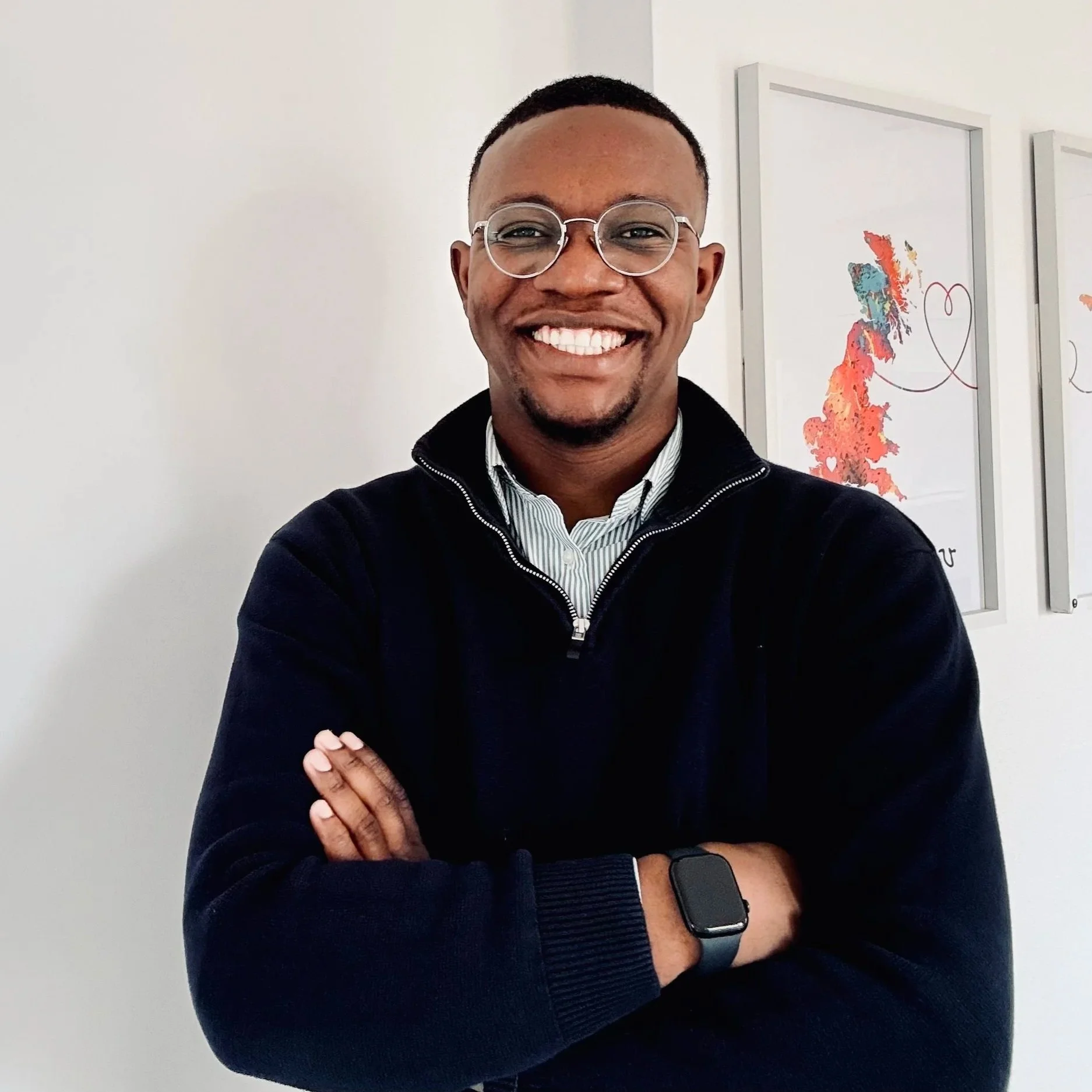 Blessing Chishanu, the Associate Vicar of Christ Church Barnet,  a local Charismatic evangelical church for those curious about the Christian faith.