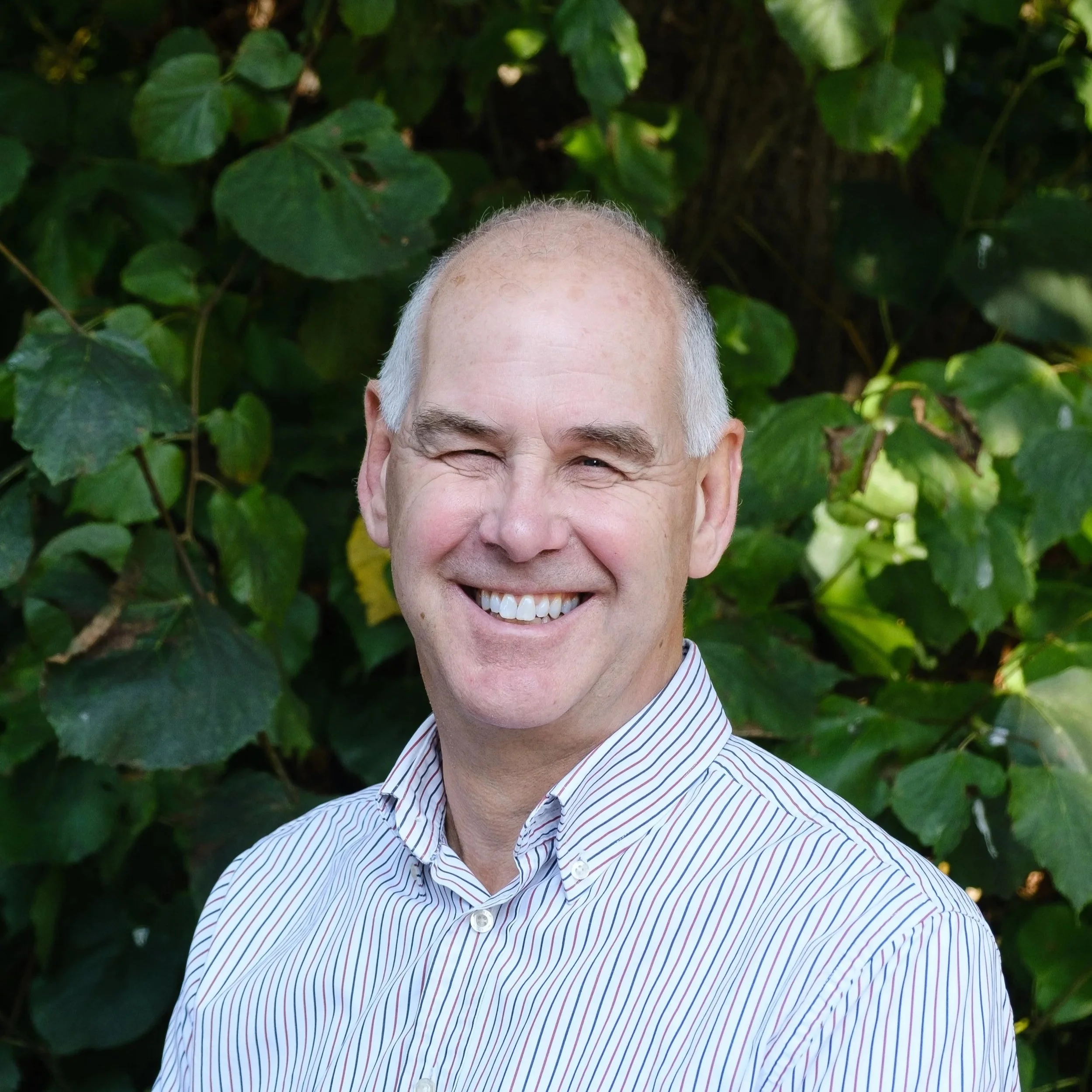 Close-up of Andy Rimmer, current Vicar of Christ Church Barnet,  a local Charismatic evangelical church for those curious about the Christian faith.