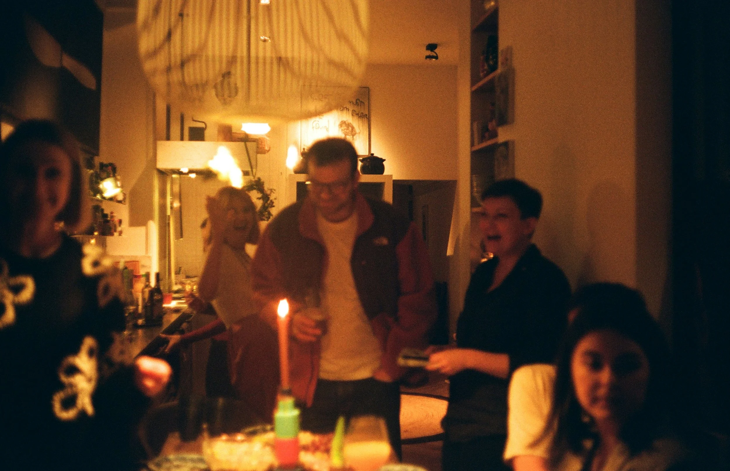 Friends having food and laughing at a Christ Church Barnet Connect Group