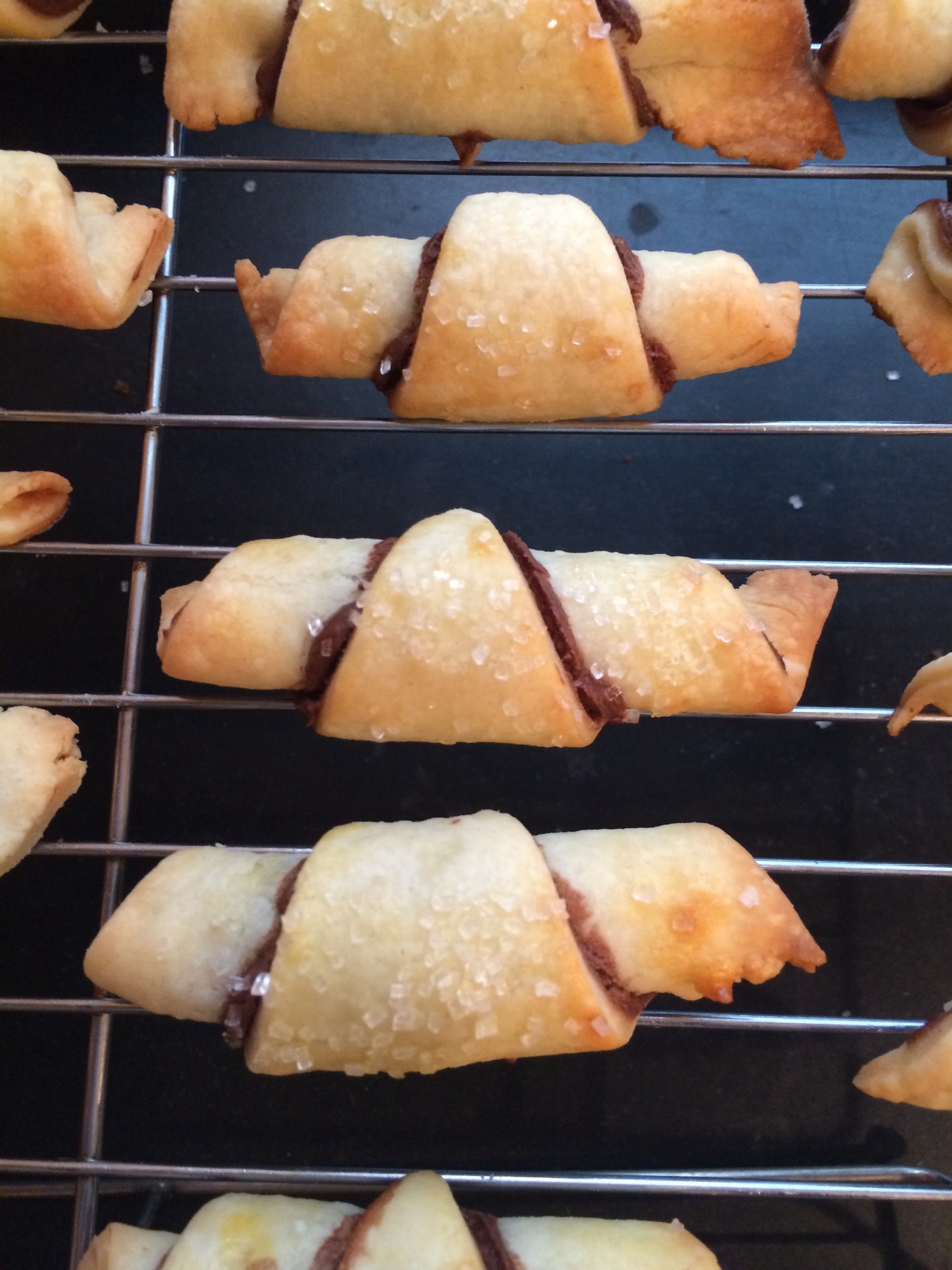 Nutella schnecken