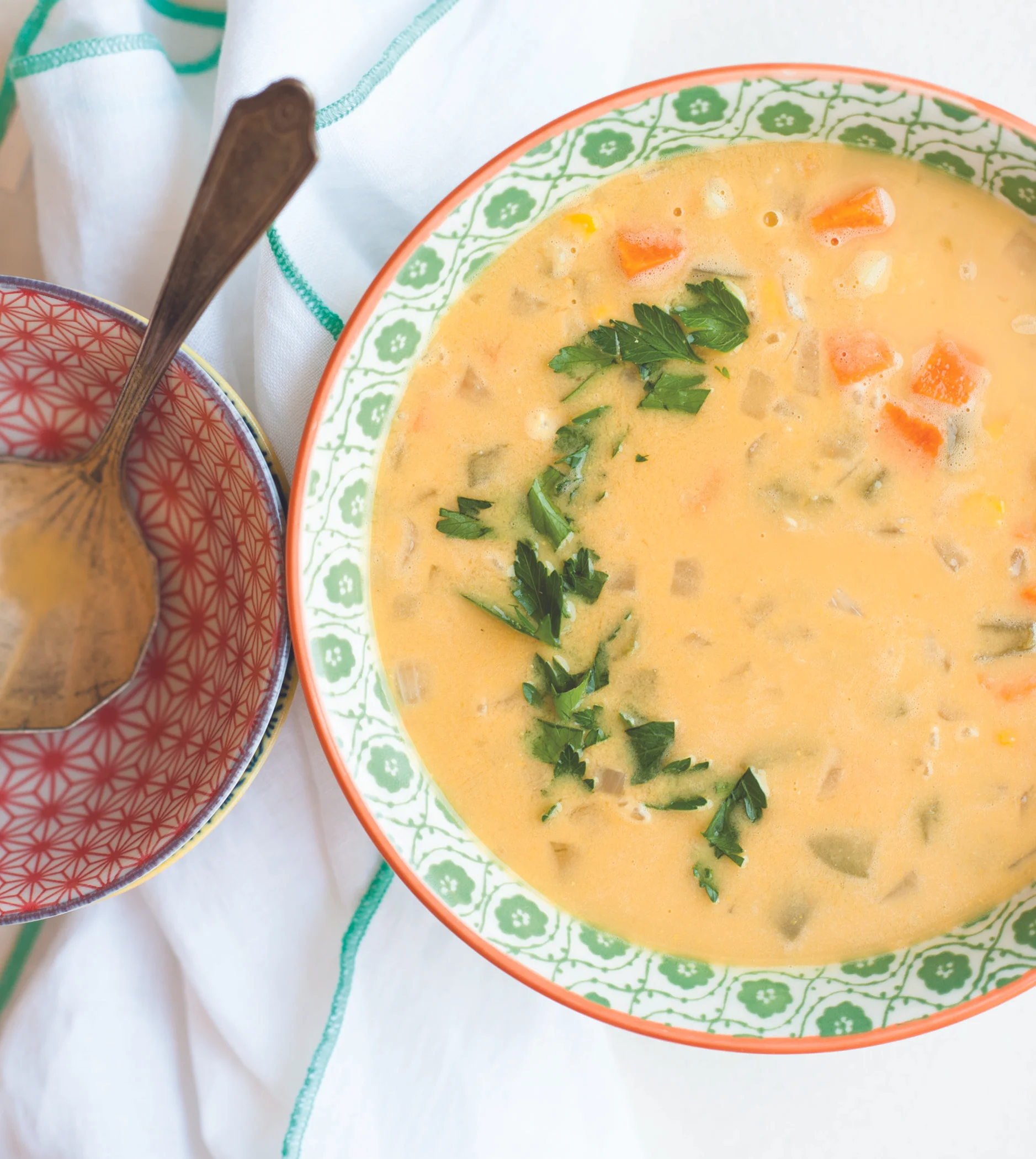 Chamomile Corn Chowder from Steeped: Recipes Infused With Tea