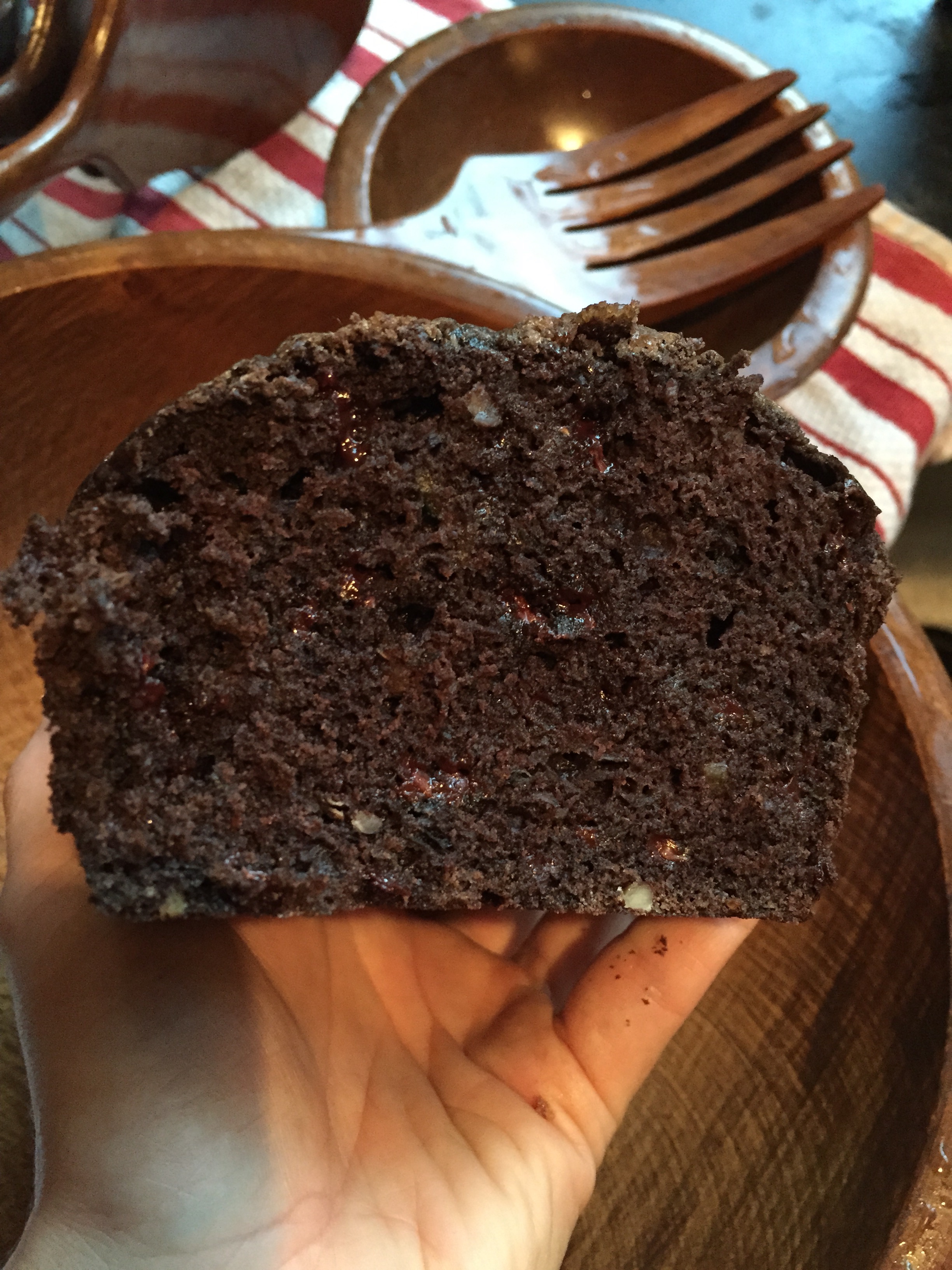Look! Look at how moist! 