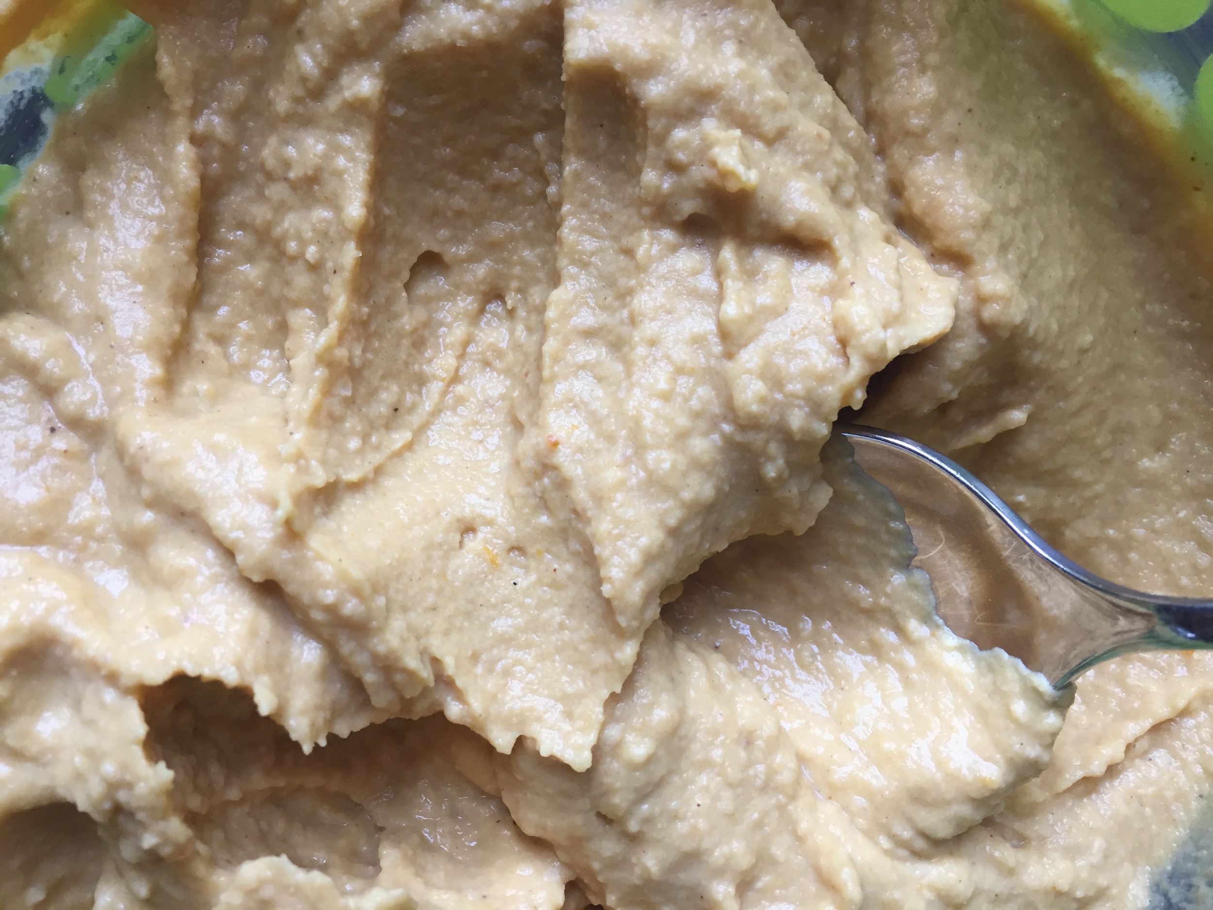 It doesn't look like it has pumpkin in it, but trust me, it does. Sneaky that way, huh?