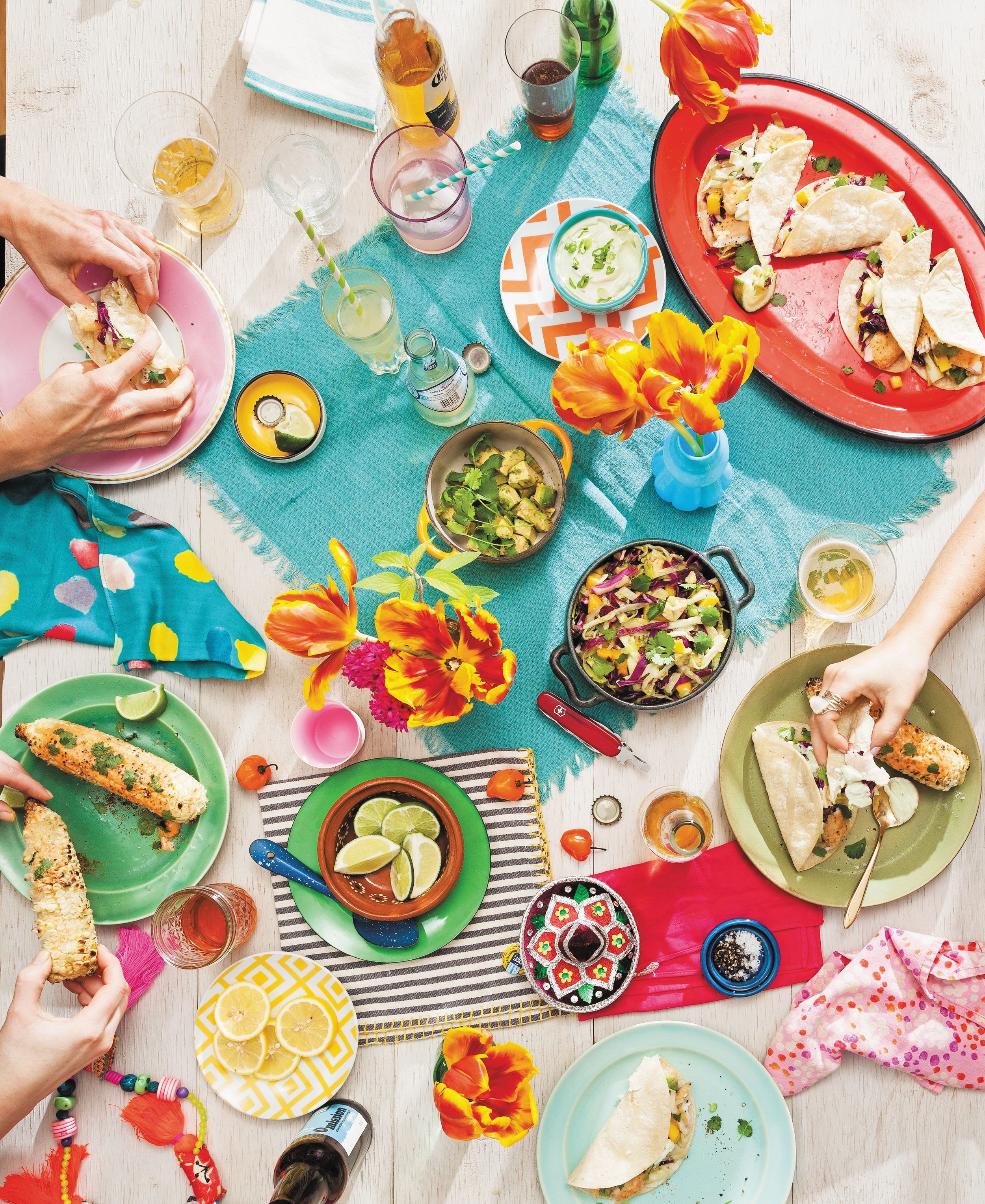 Fish Tacos from Kathryn Budig's Book Aim True: Love Your Body, Eat Without Fear, Nourish Your Spirit, Discover True Balance! Photo by Cheyenne Ellis . 
