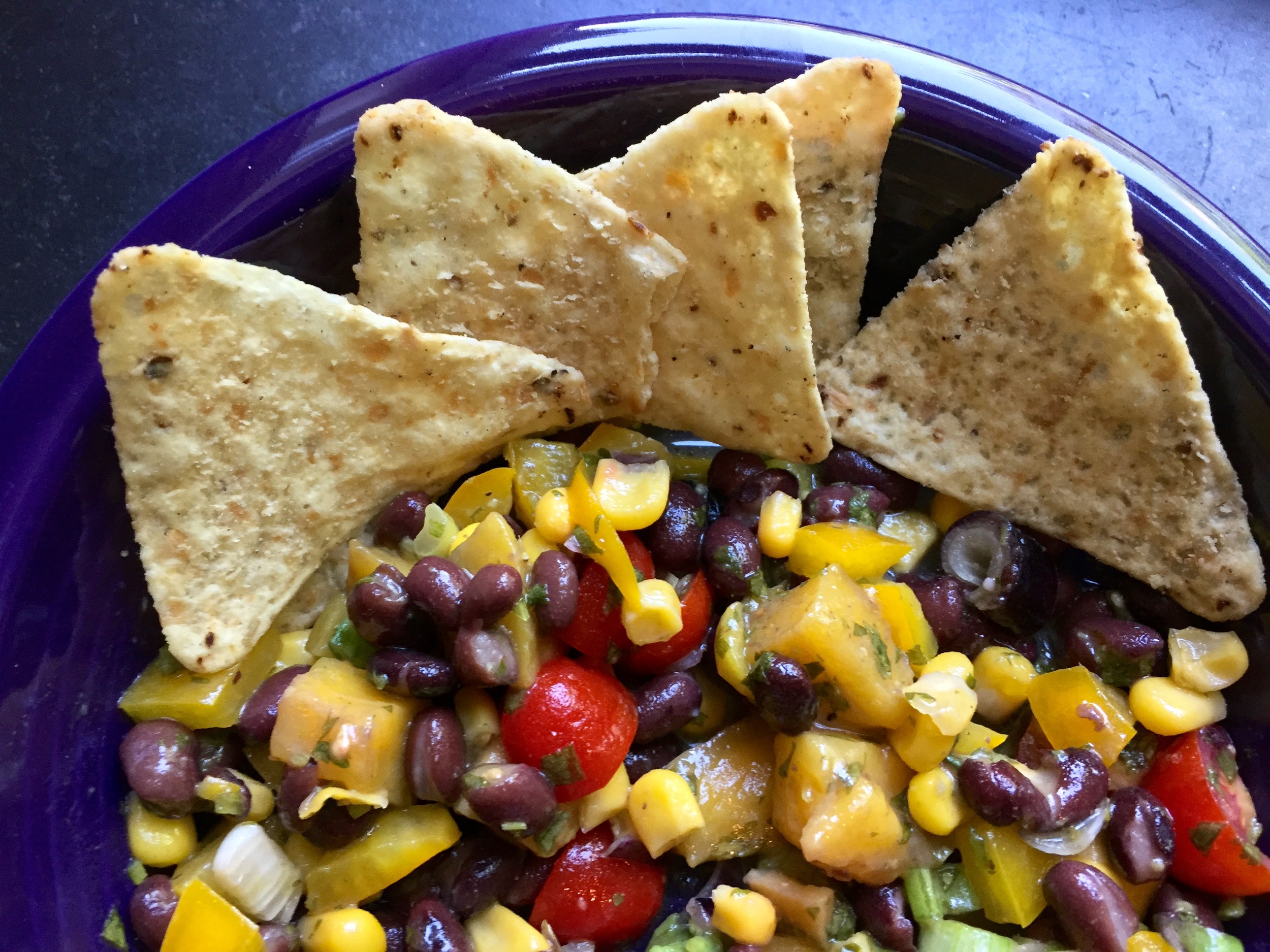 Black Bean, Mango and Avocado Salad with Coconut-Lime Vinaigrette
