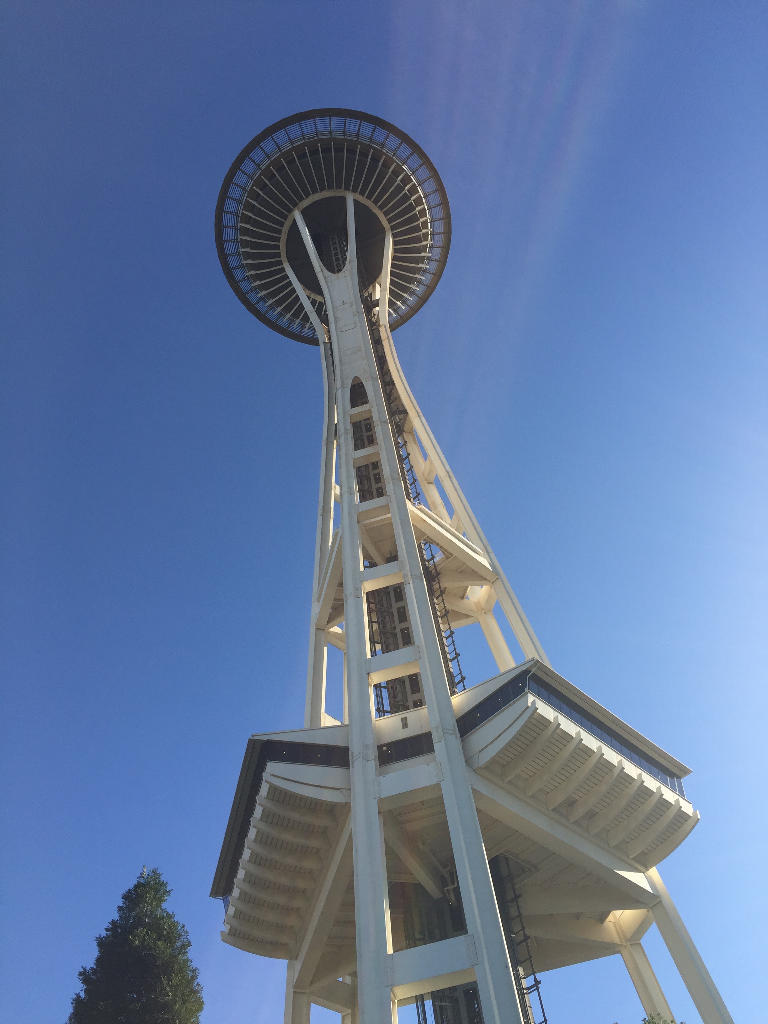 The Space Needle, Seattle. 