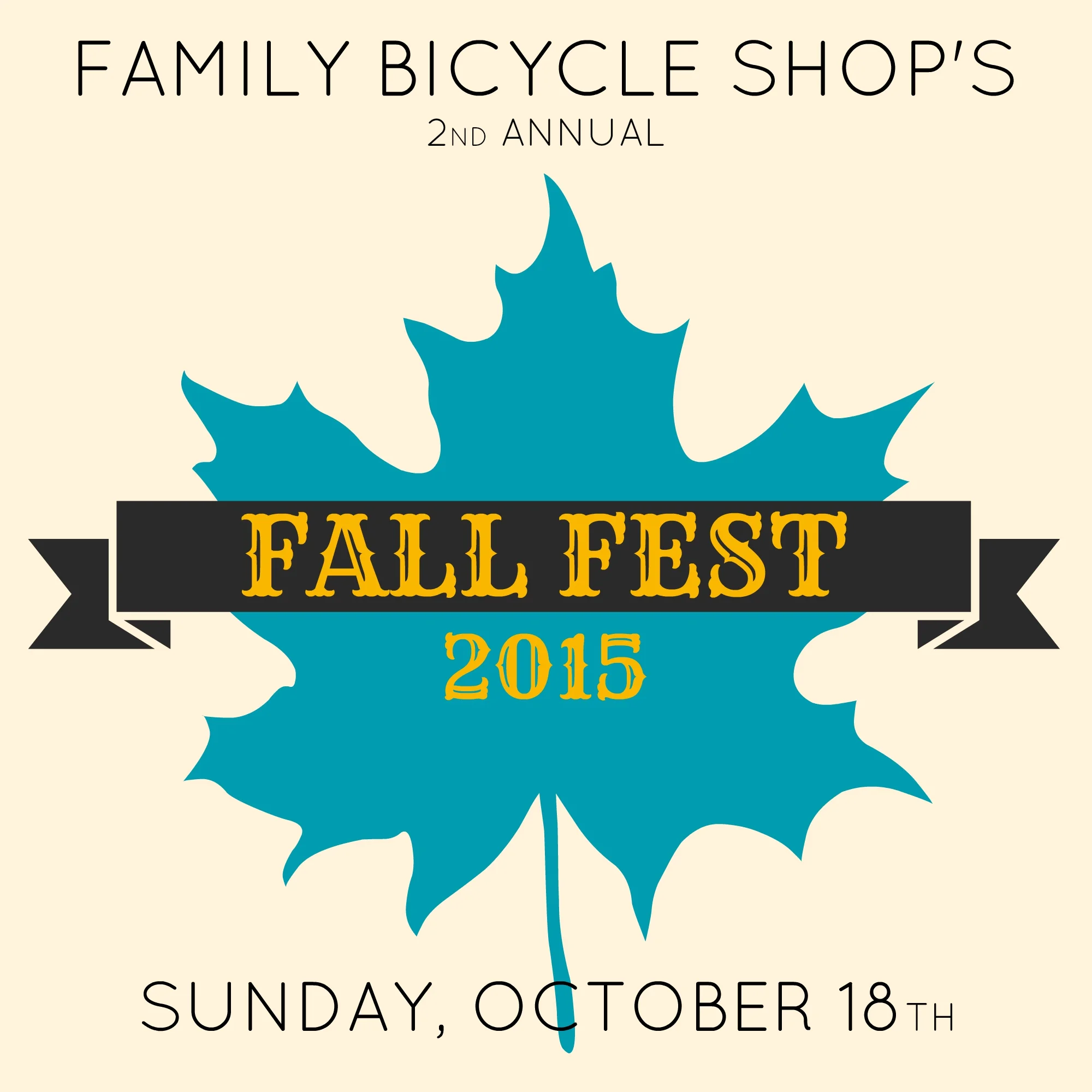 FAMILY BICYCLE SHOP'S 2015 FALL FEST!
