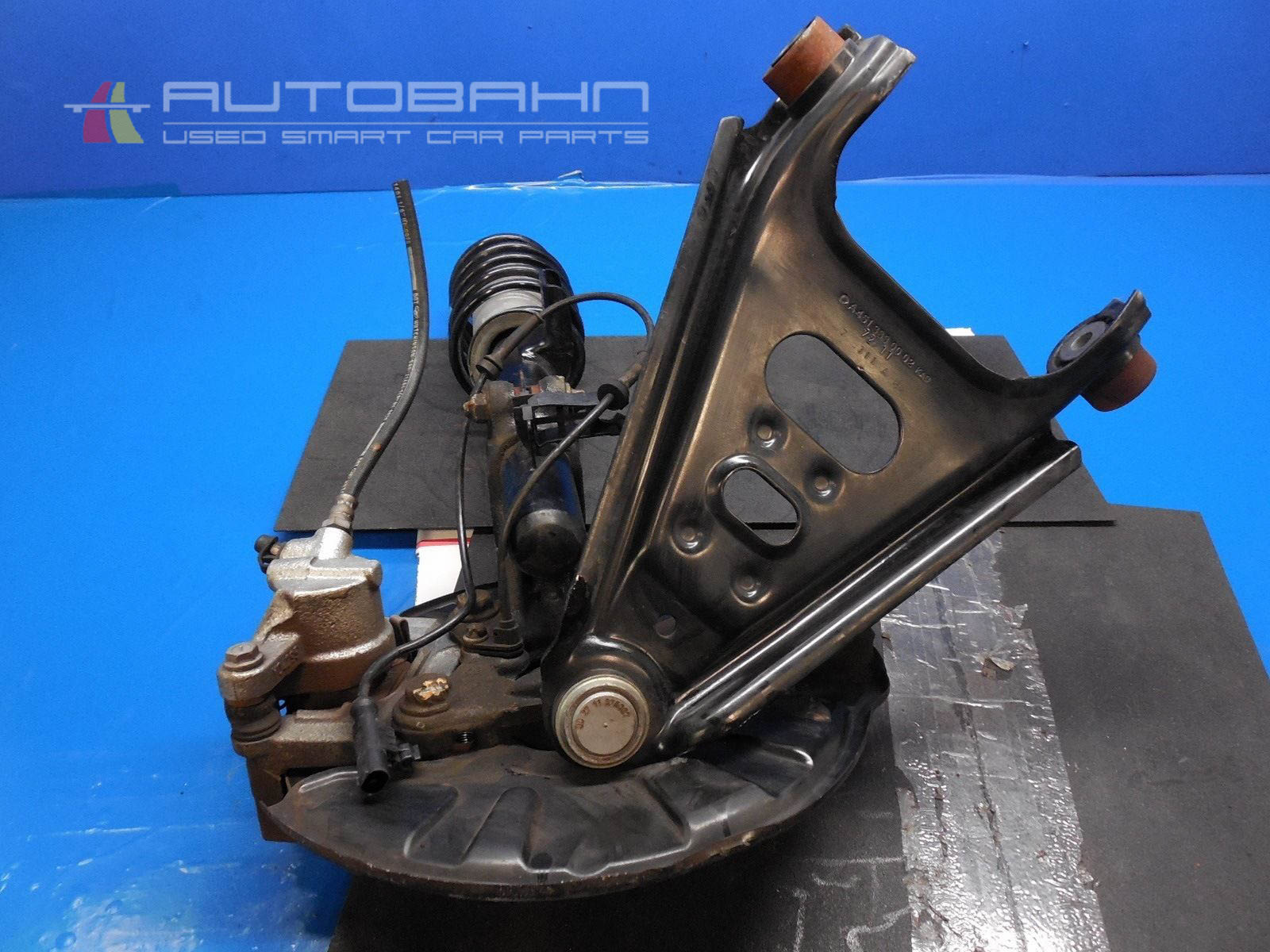 Fortwo OEM Front Left Control Arm-Spindle-Brake-Strut-Spring Assembly 10.jpg