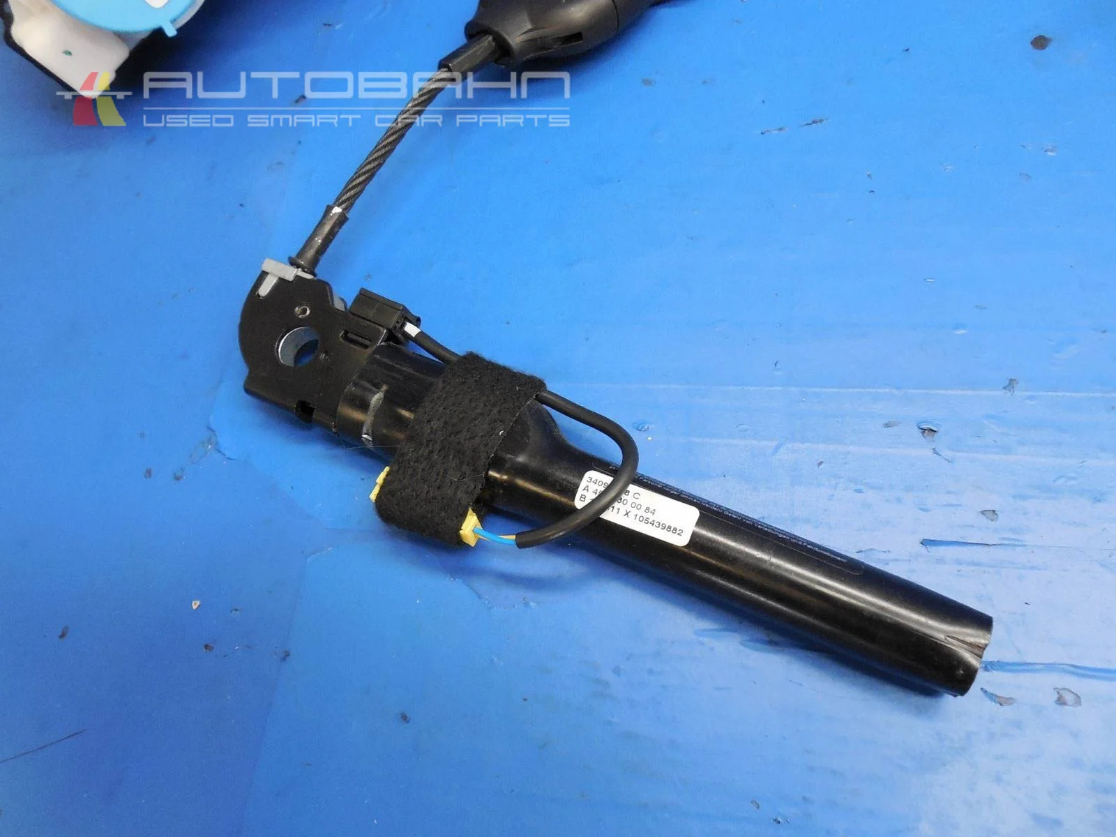 Fortwo OEM Left Drivers Side Seat Belt & Retractor & SRS 04.jpg