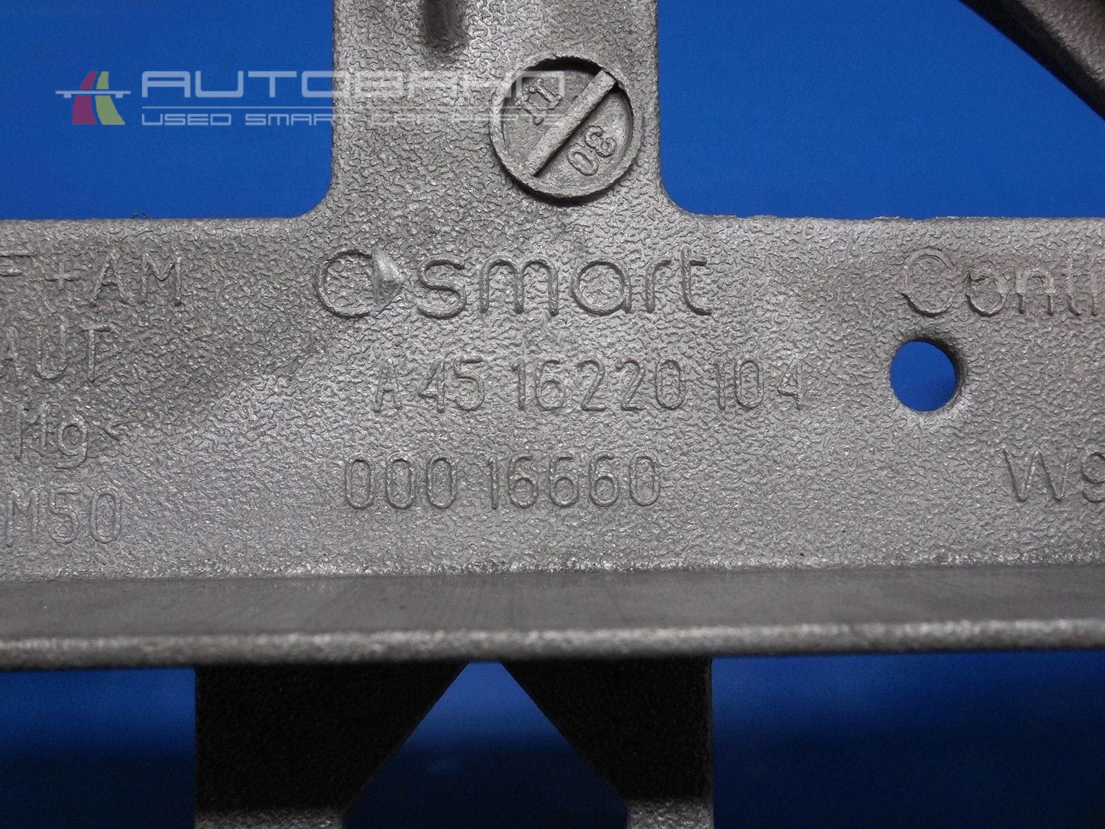 Fortwo Passion Pure 2008-2014 OEM Dashboard Reinforcement Beam 02.jpg