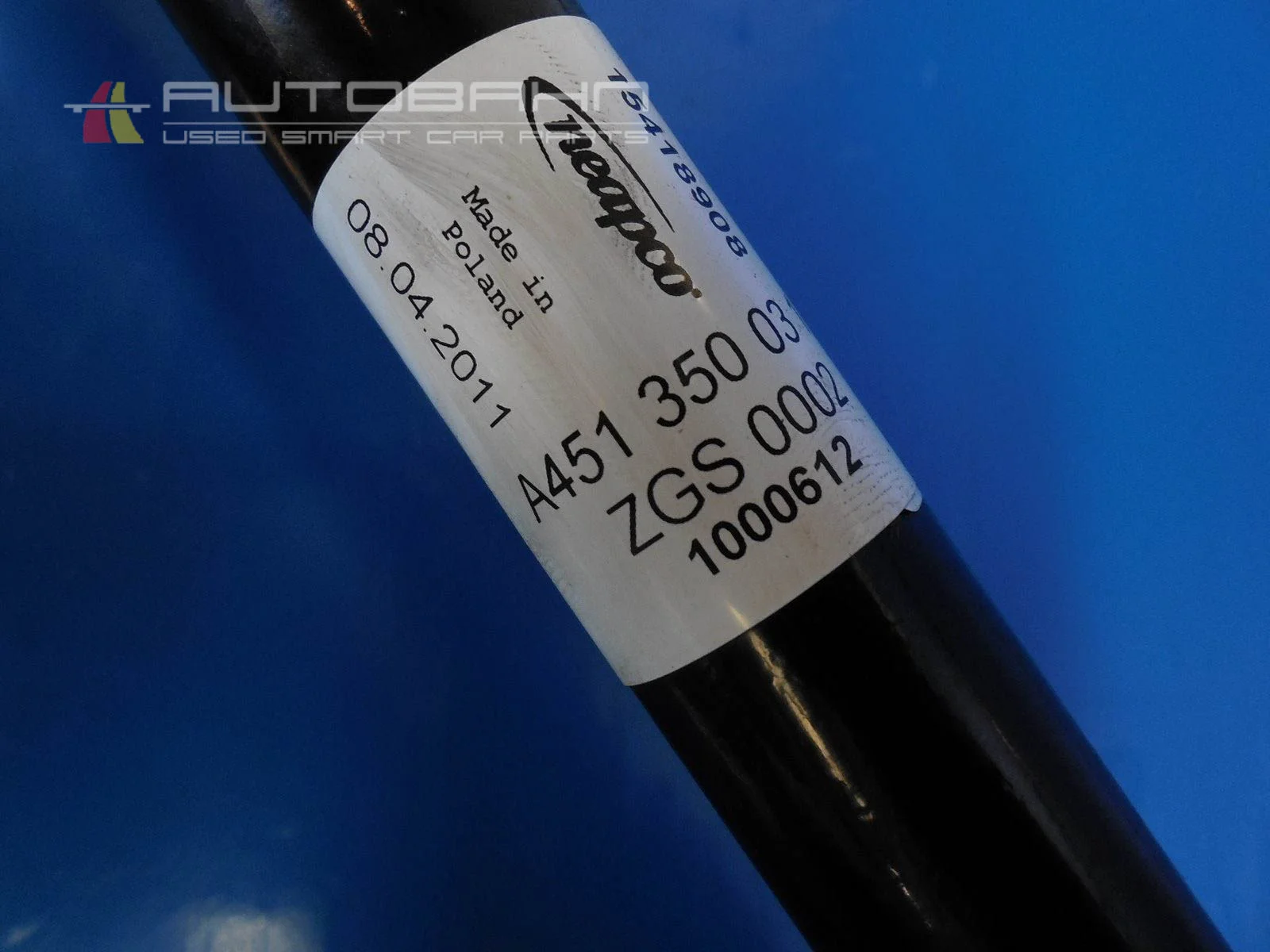 Fortwo Passion Pure OEM Right Side CV Axle Shaft 07.jpg