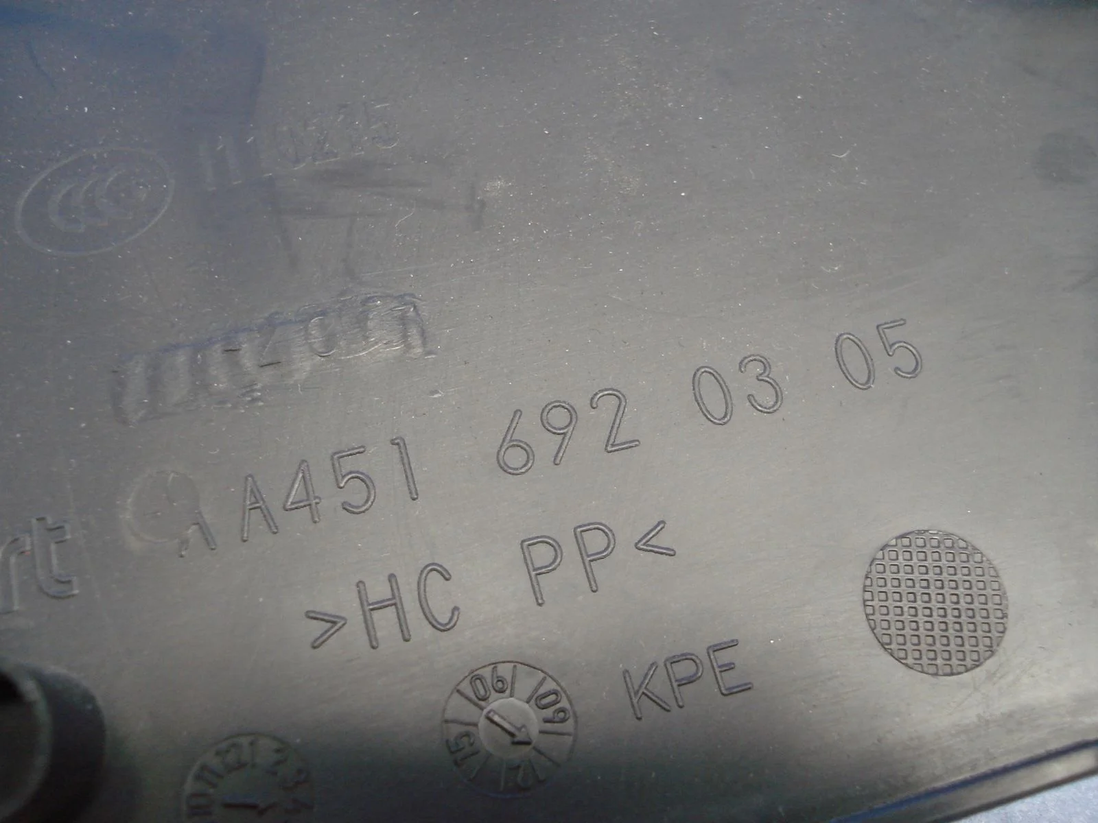 Fortwo Passion Pure OEM Trunk Left Interior Side Panel 03.JPG