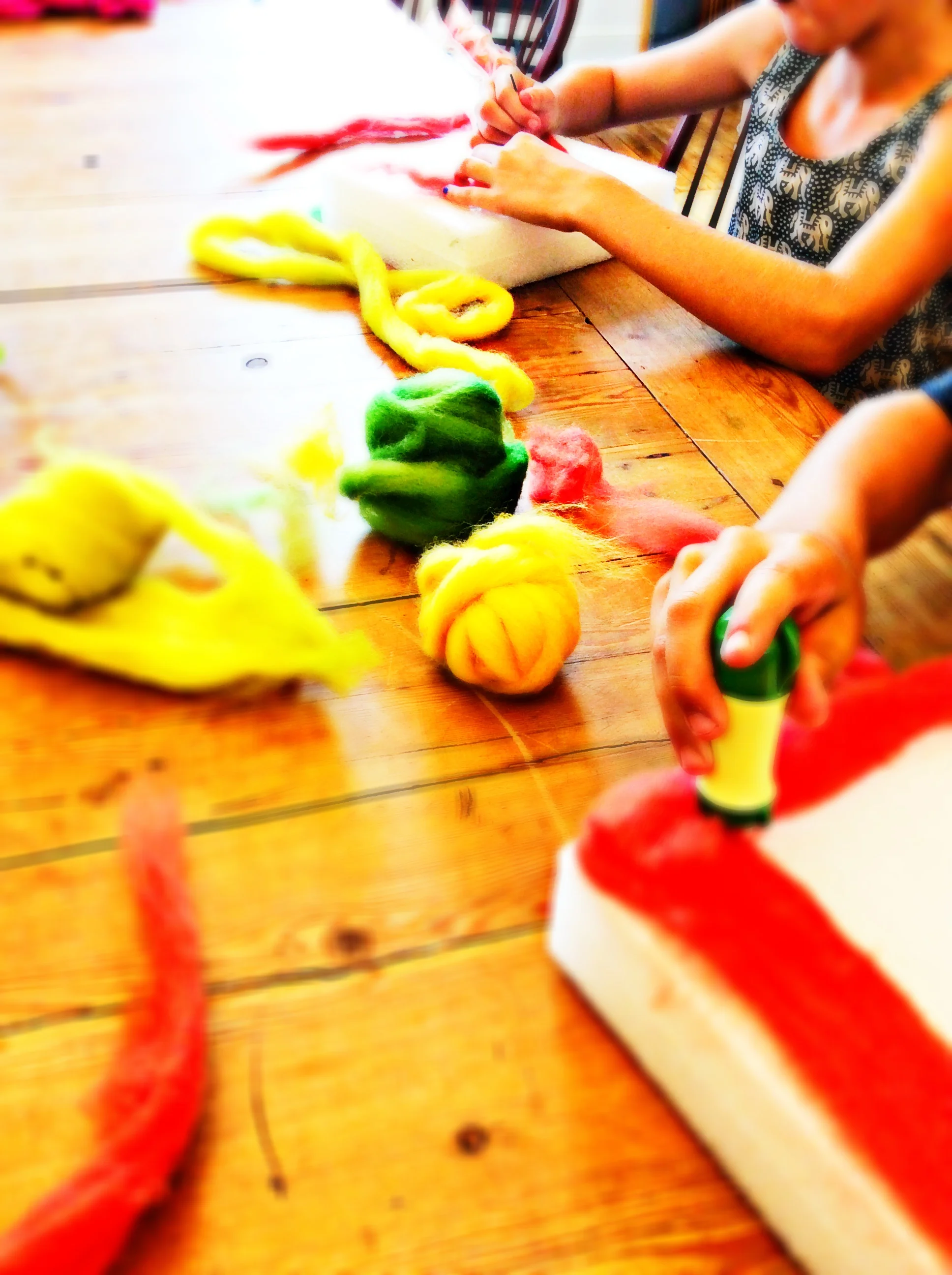 Kids 3D Felting!