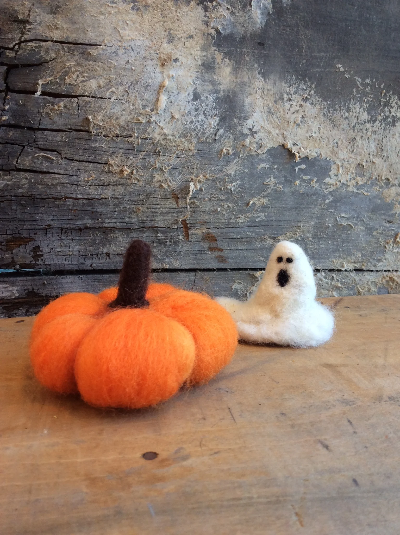 Needle Felt Pumpkins Class