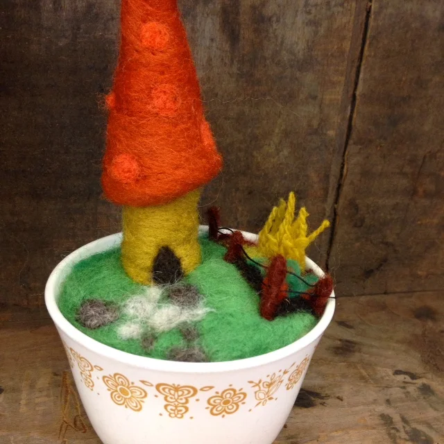 Teacup Felting