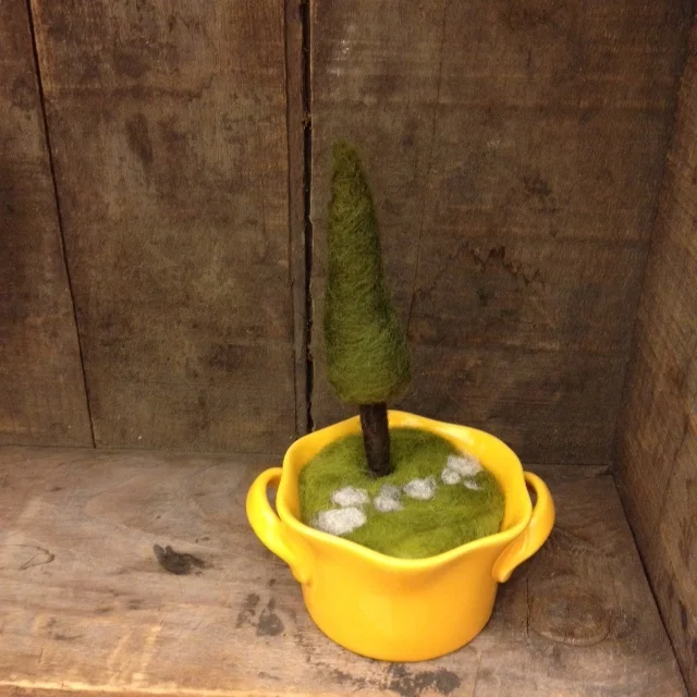 Tea cup Felting