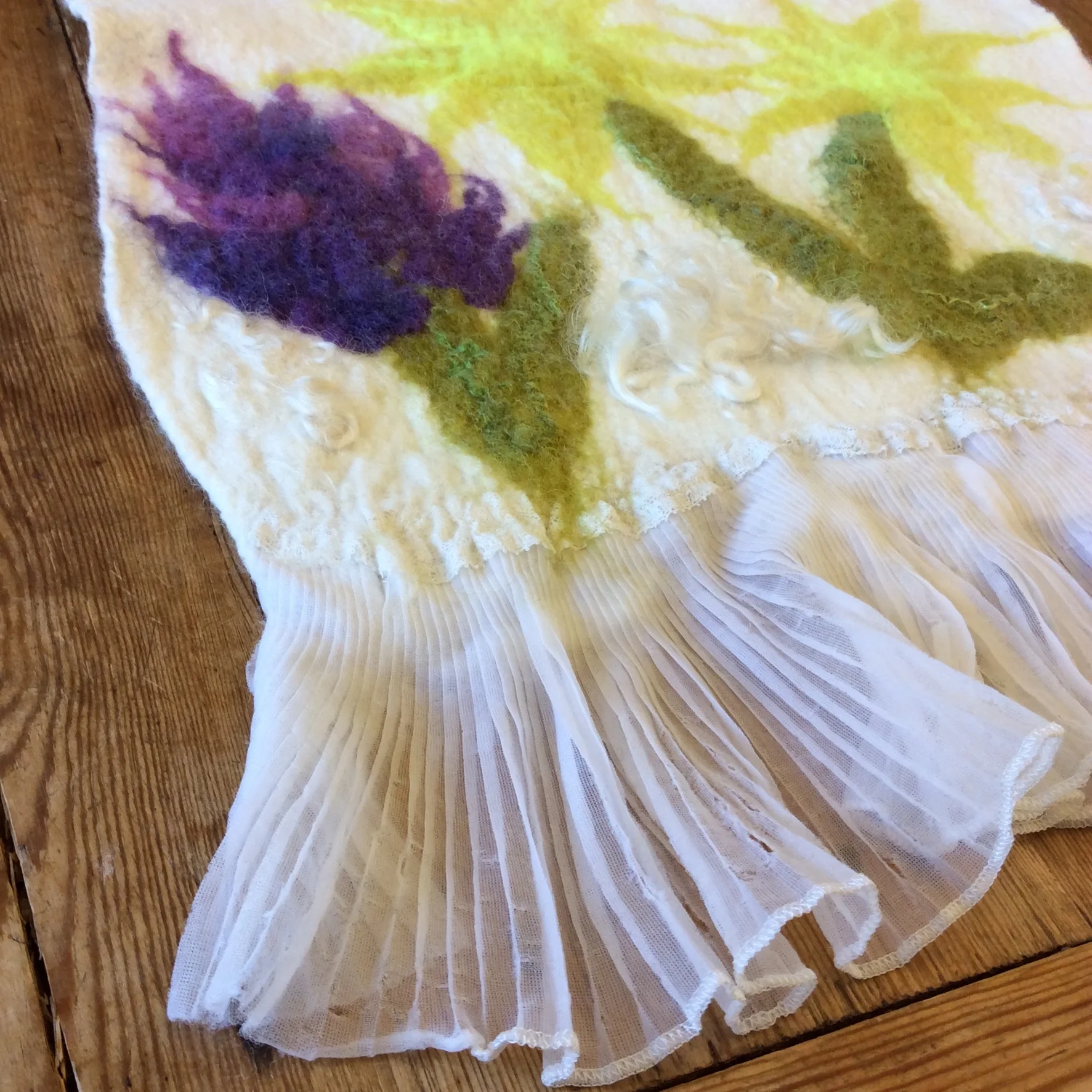 Wet Felt Flowers Workshop