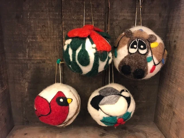 Woolly Ornaments