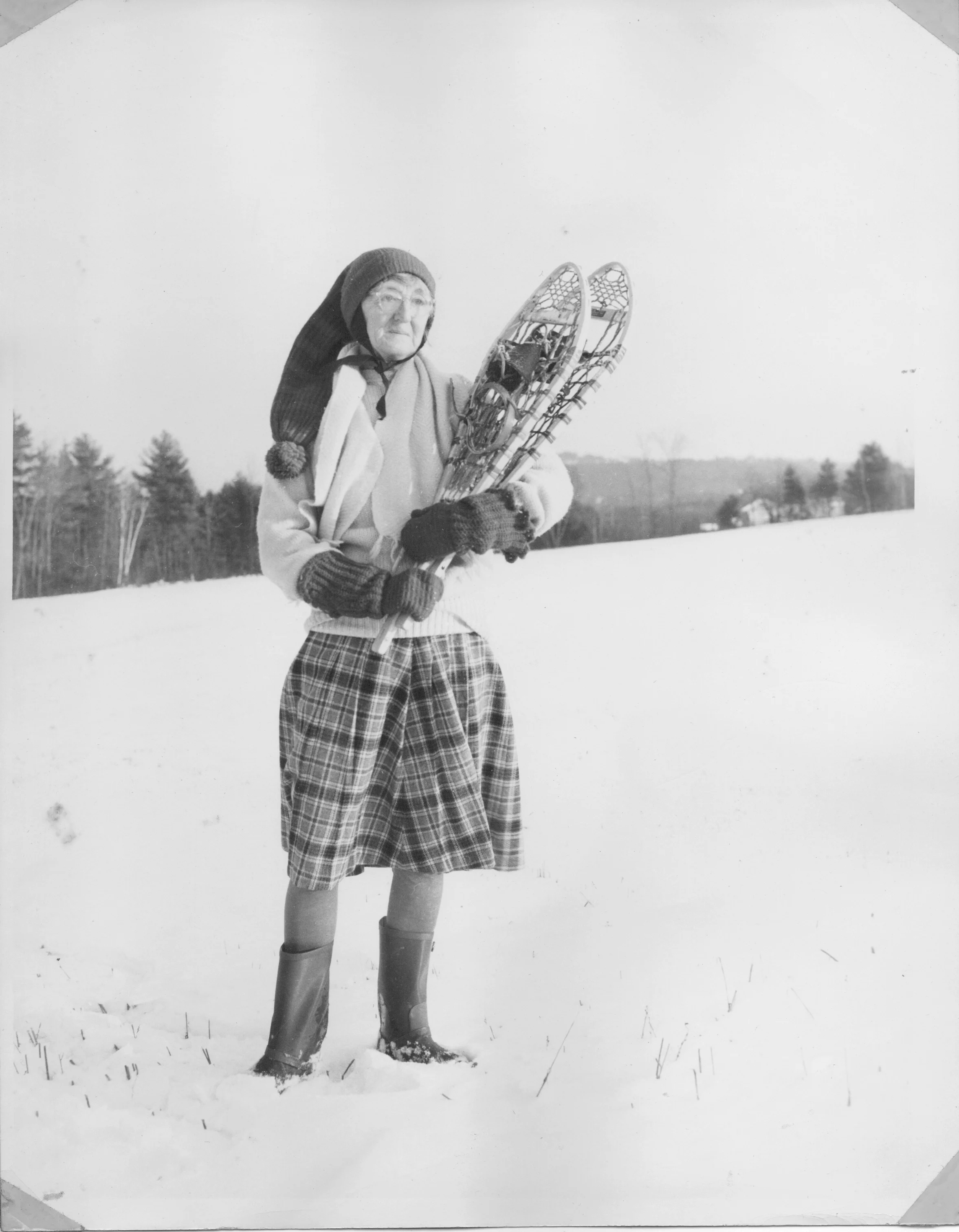 Hortense Gates Snowshoe Fashion Parade