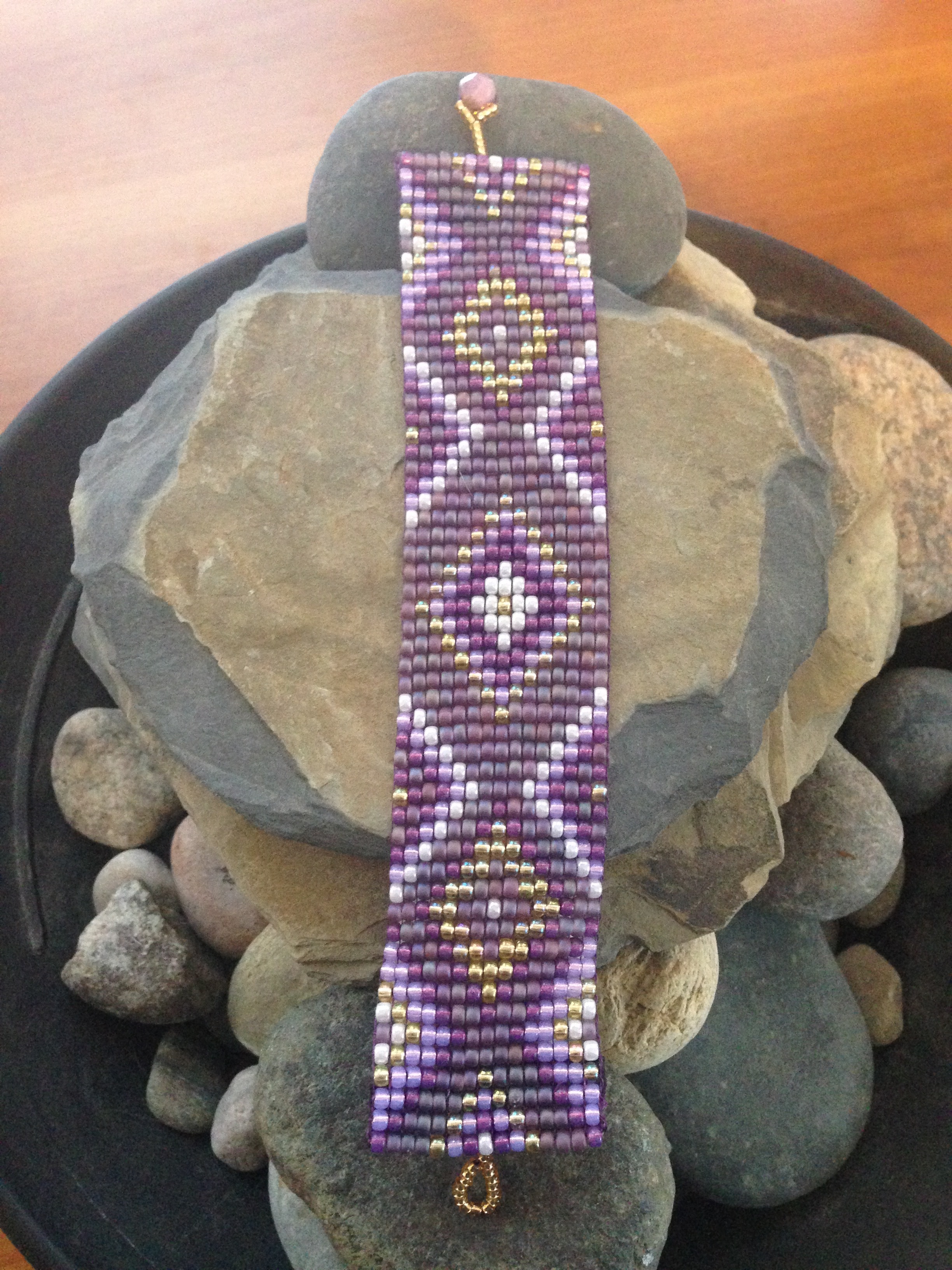 Lilac Geometry Bracelet.JPG