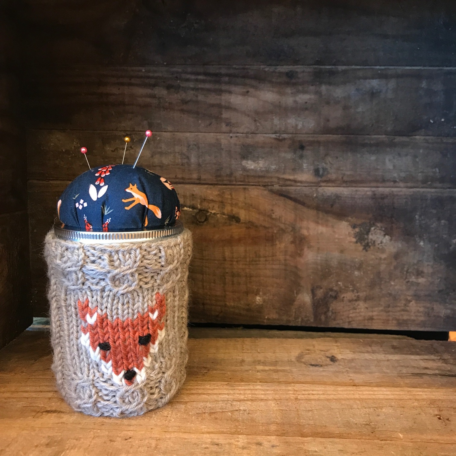 Foxy Cabled Cosy