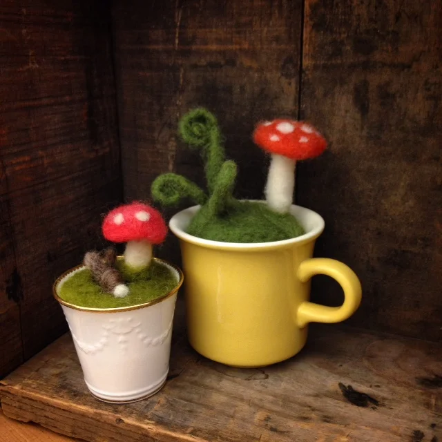 Teacup Felting