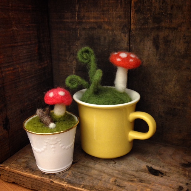 Teacup Felting