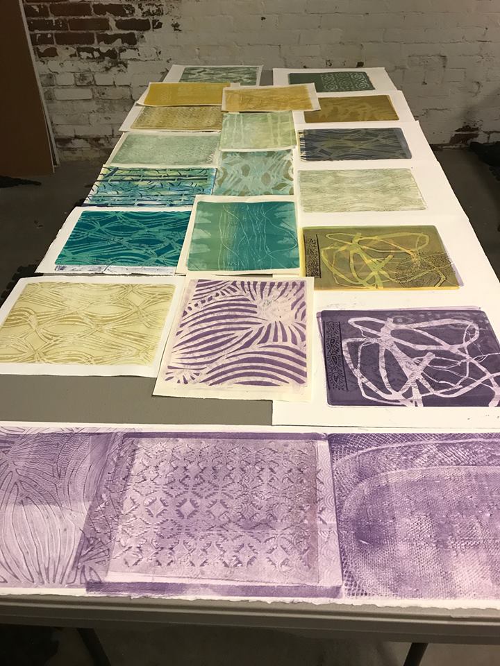 Printmaking with Sarah Shepley