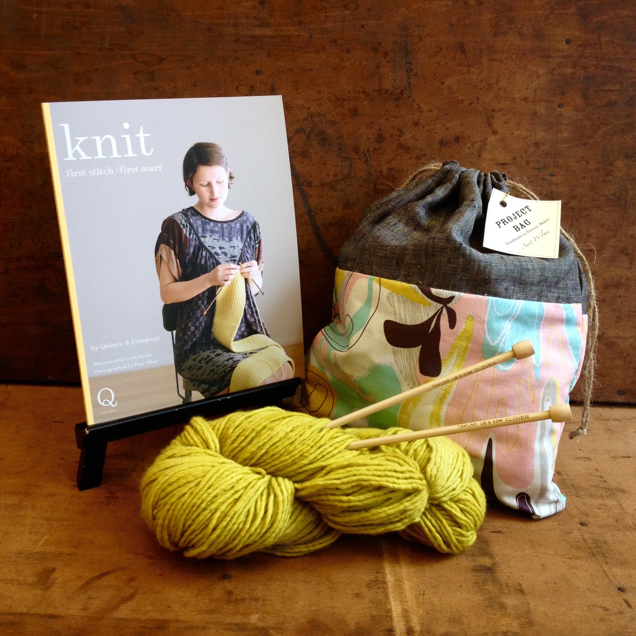 Learn to Knit in Norway Maine!