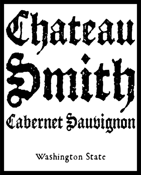 Chateau Smith Label.png