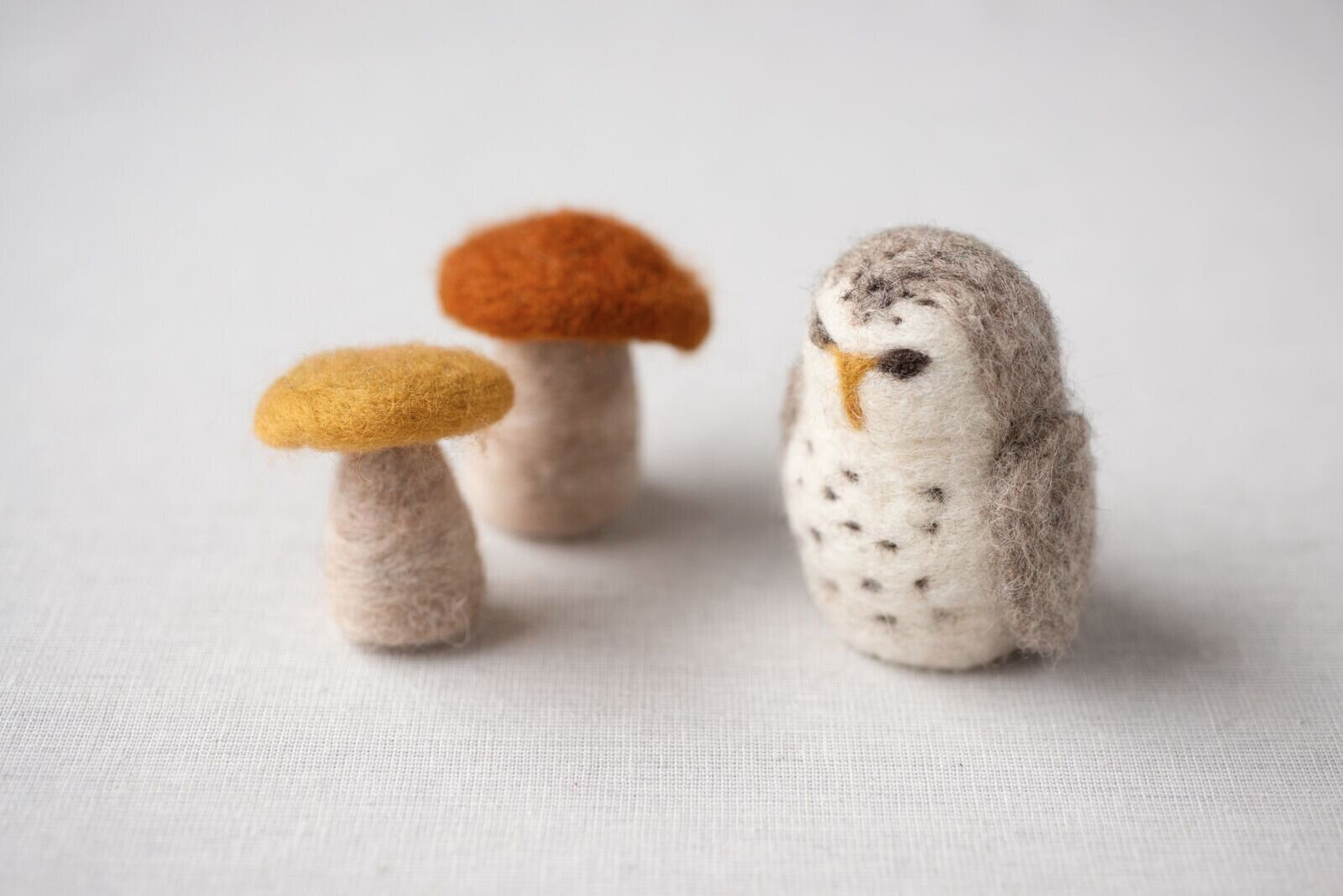 Owl and Mushroom 