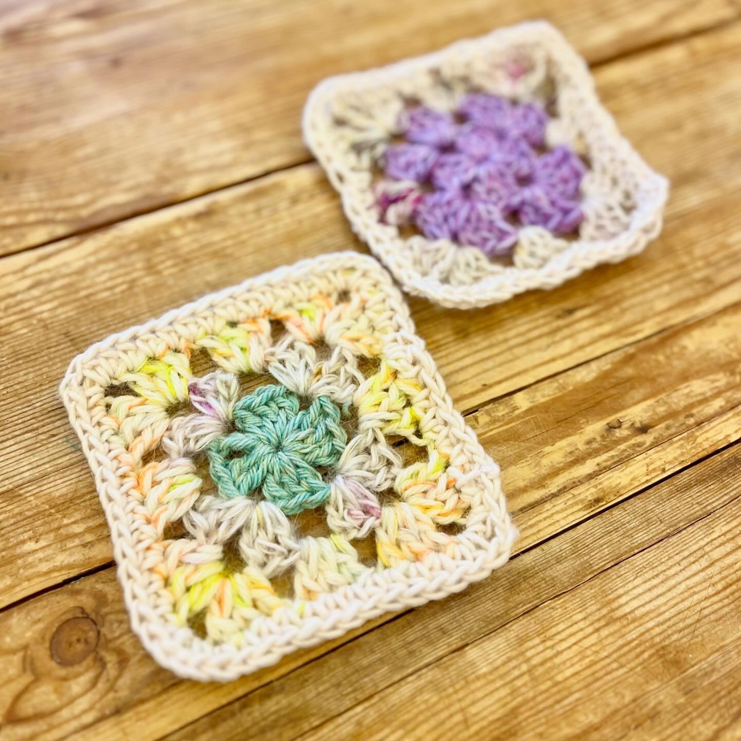 You can do so much with a collection of granny squares! Make a bag, a sweater, a blanket, a coffee sleeve, a headband, a dog sweater&hellip; but first you have to learn how to make them! Sign up for our upcoming class, and give it a try.