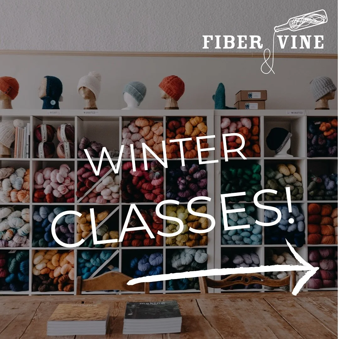 Come have some crafty fun with us this January and February. 🧶 🧶🧶🧶
Stay tuned for kids classes during February vacation!