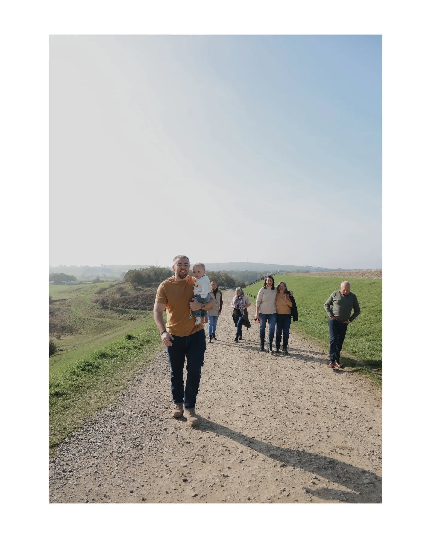An autumn walk with your family when you're the first grandchild 🍂✨ this girl couldn't be loved more! 
.
.
.
#familytime #autumnwalk #documentarystyle